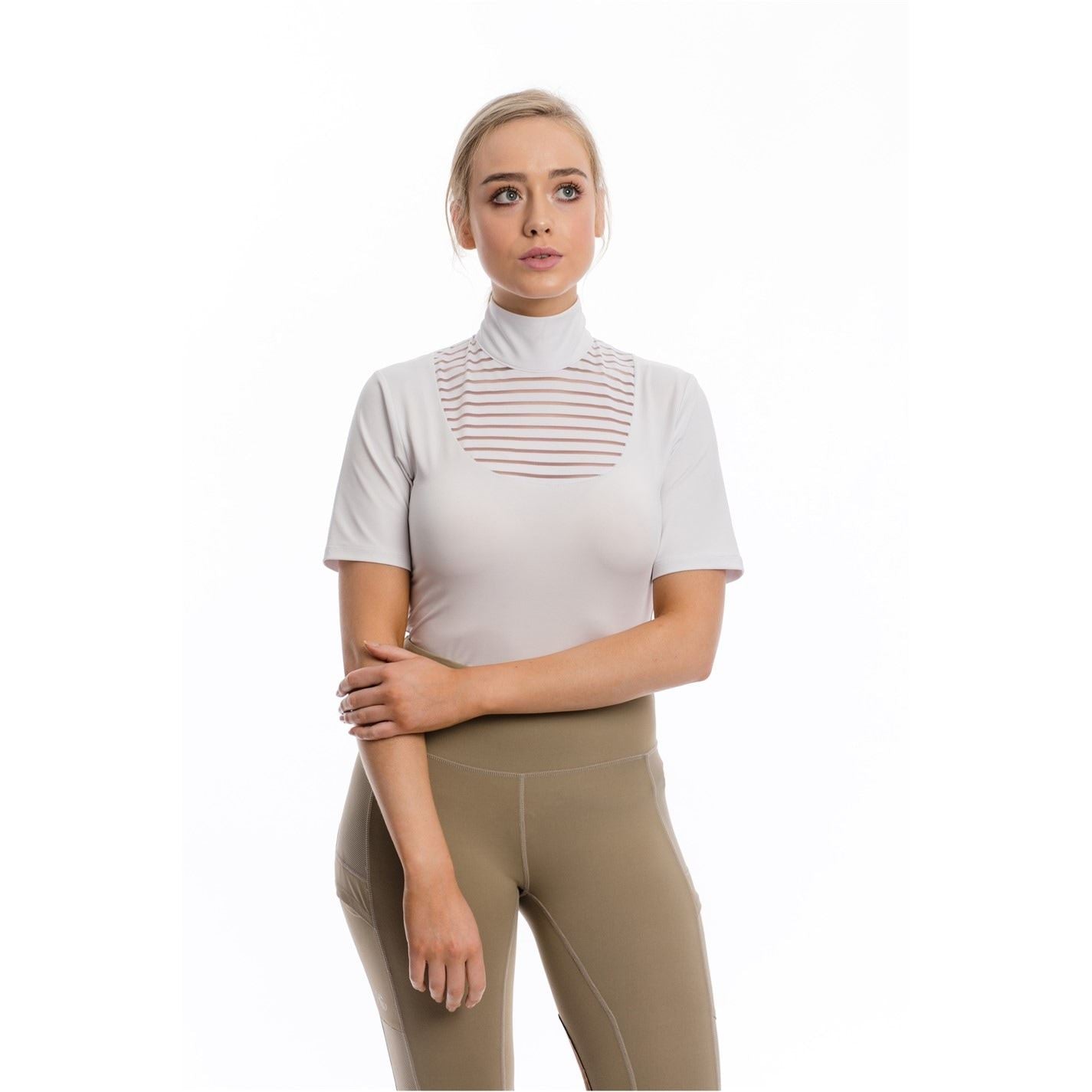 Horseware High Neck Slim Fit Shirt