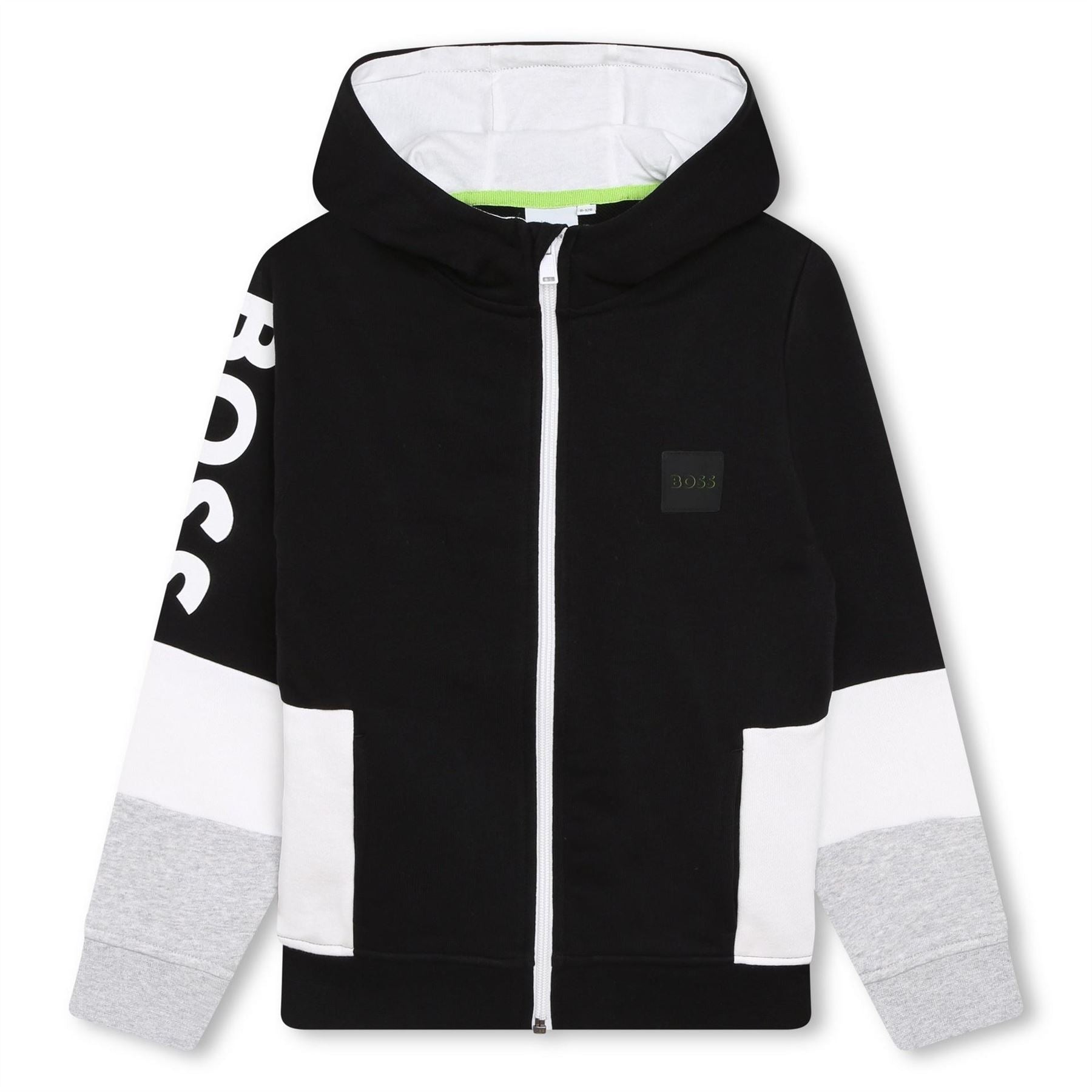 Boss Logo Zip Hoodie Juniors