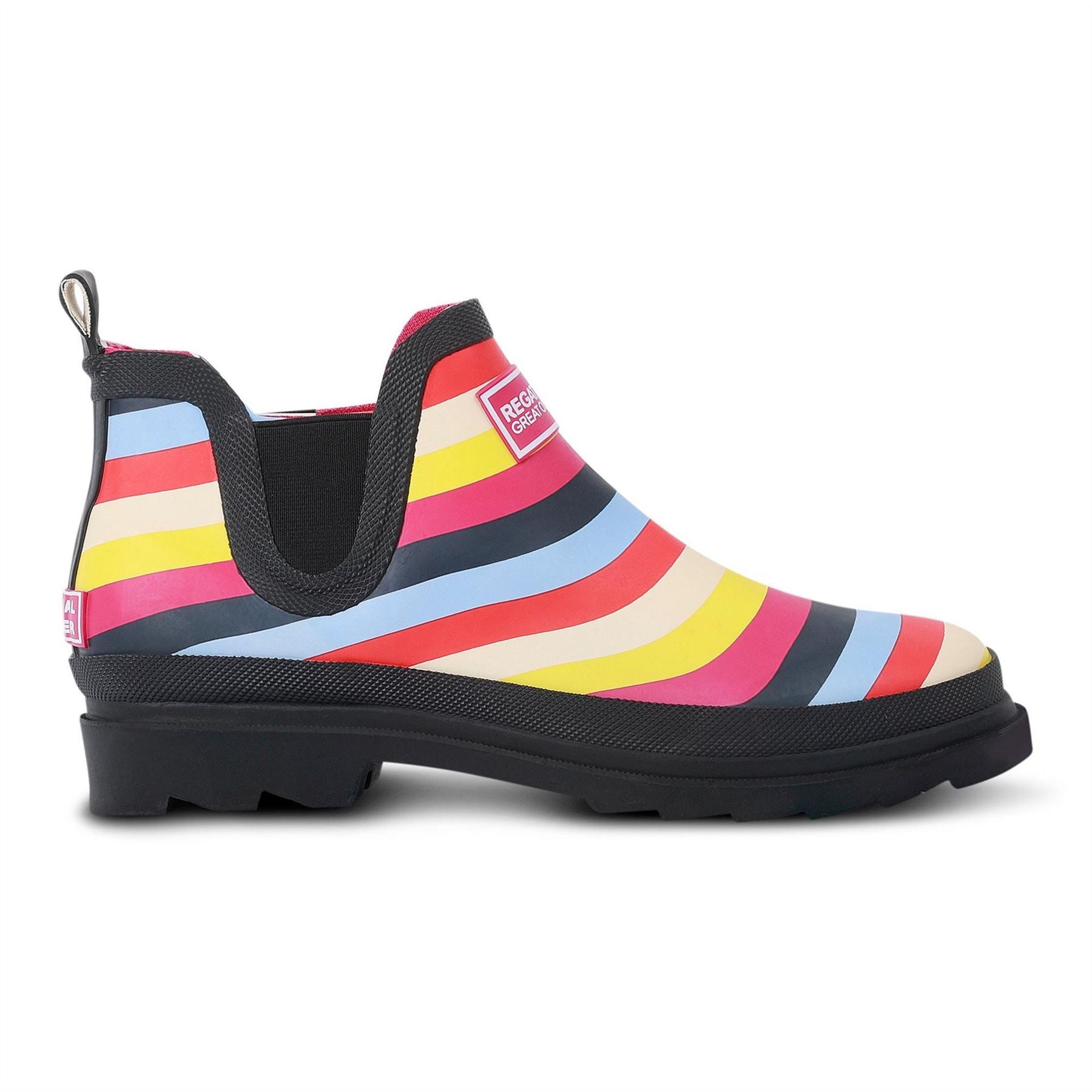 Regatta Harper Stripe Patterned Rain Boots
