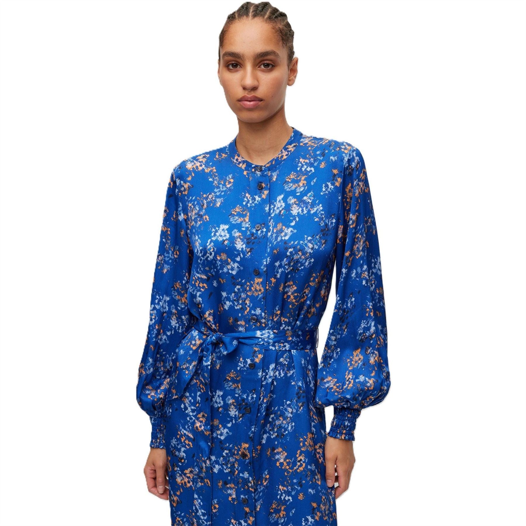 Boss C Diceane Crew Neck Midi Dress