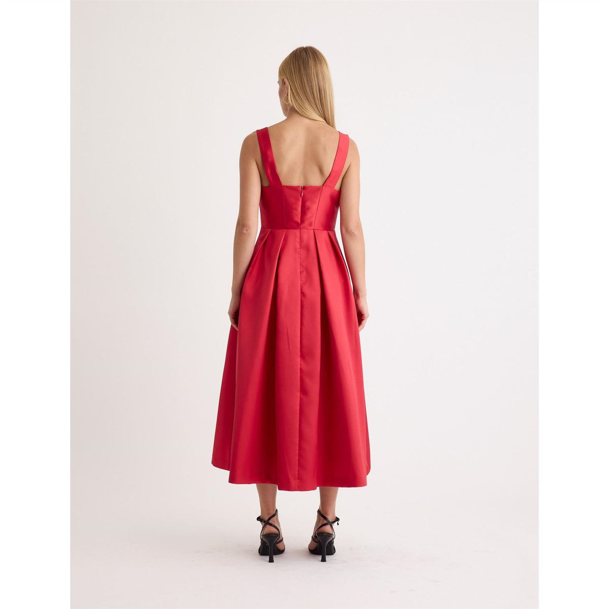 Nobodys Child Milda Scoop Neck Midi Dress