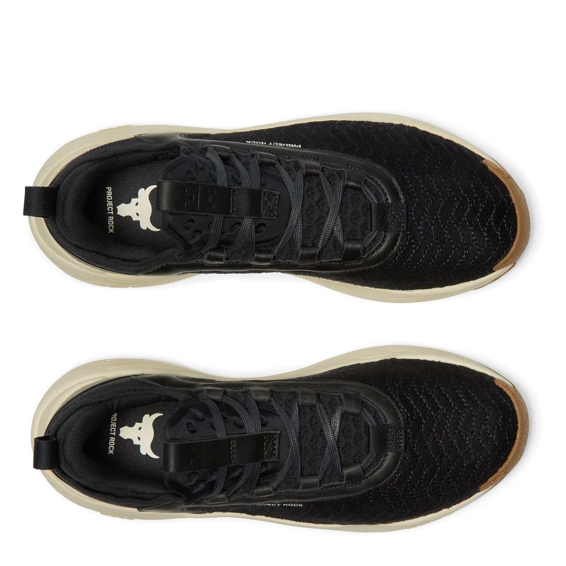 Under Armour Project Rock 7 Luxe Lace-Up Textured Trainers
