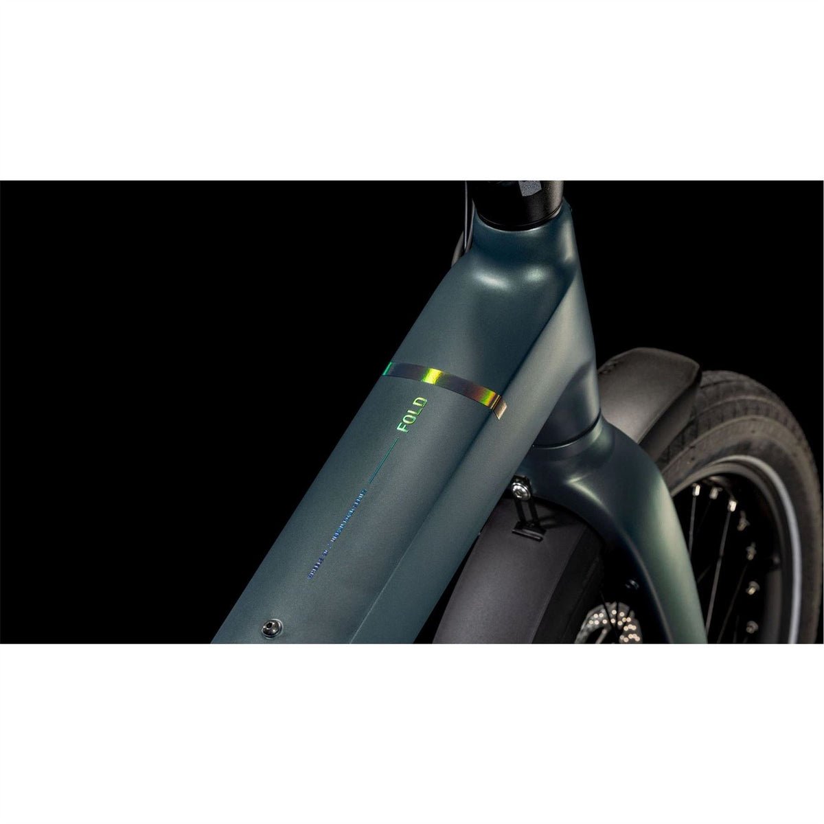 Cube Hybrid 500 Sagebrushgreen Prism 2025 Electric Folding Bike