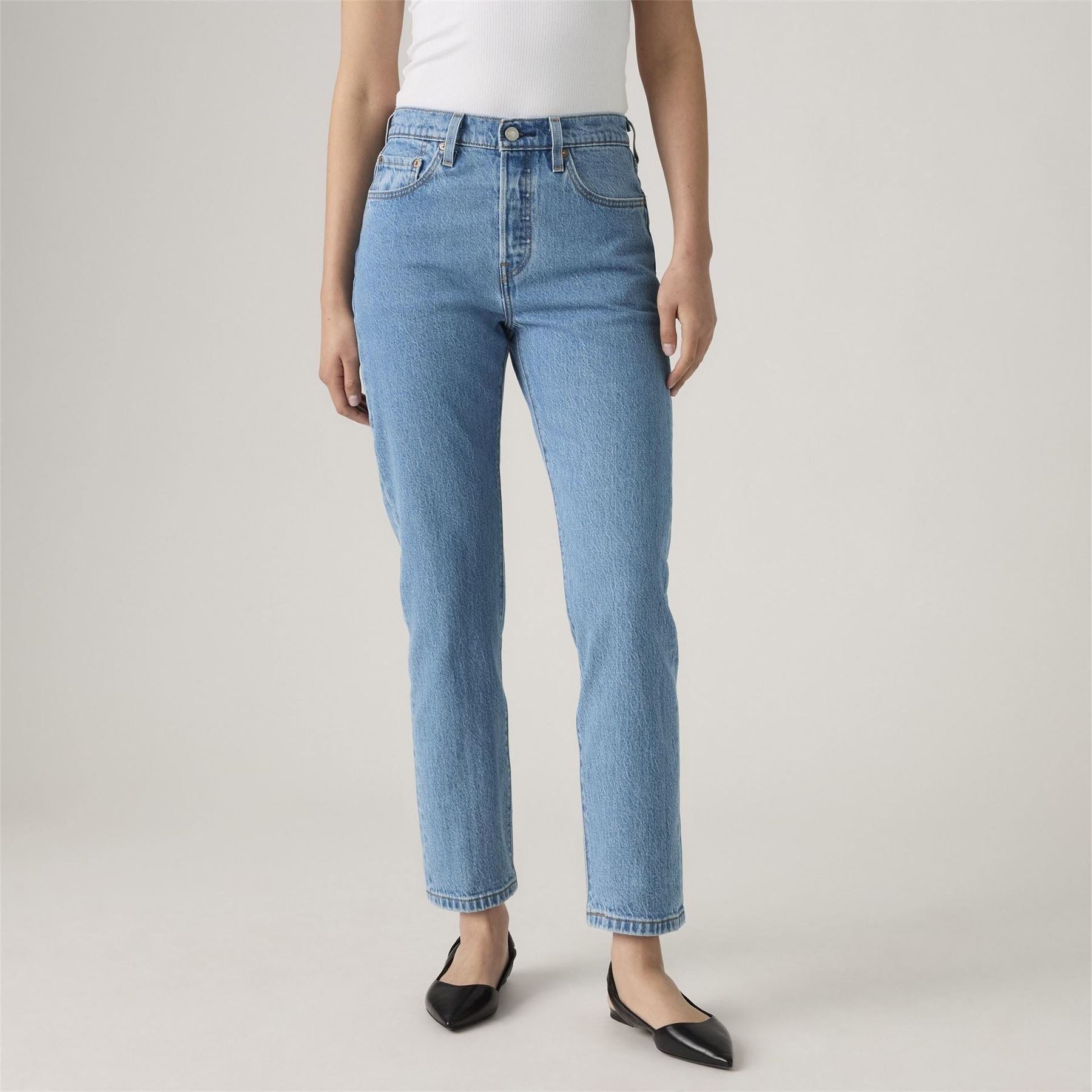 Levis 501 Crop Long Live The Queen