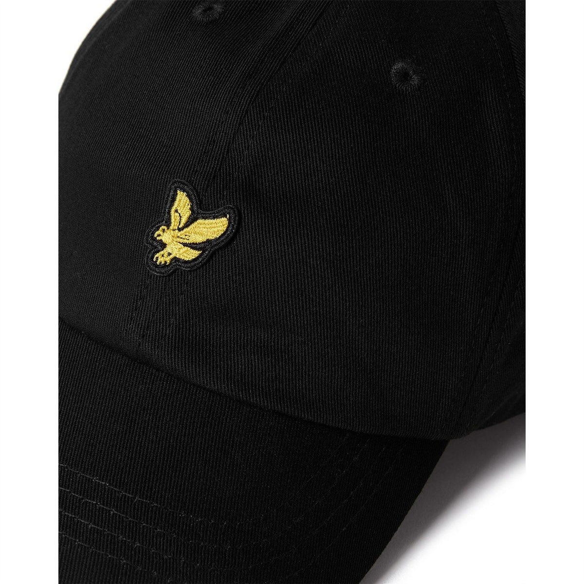 Lyle and Scott Logo Print Curved Brim Dad Cap