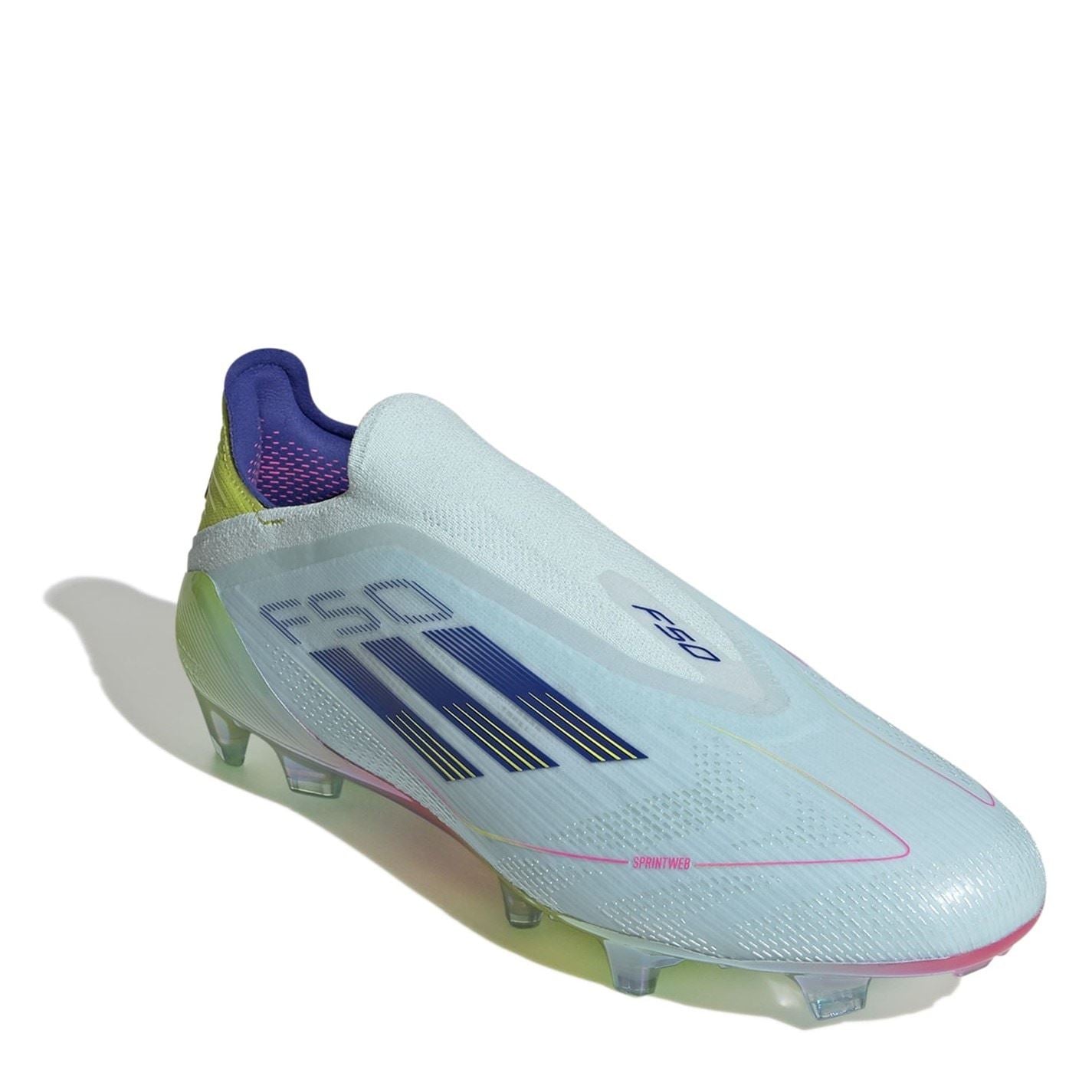 adidas Mens F50 Elite Laceless Firm Ground Football Boots