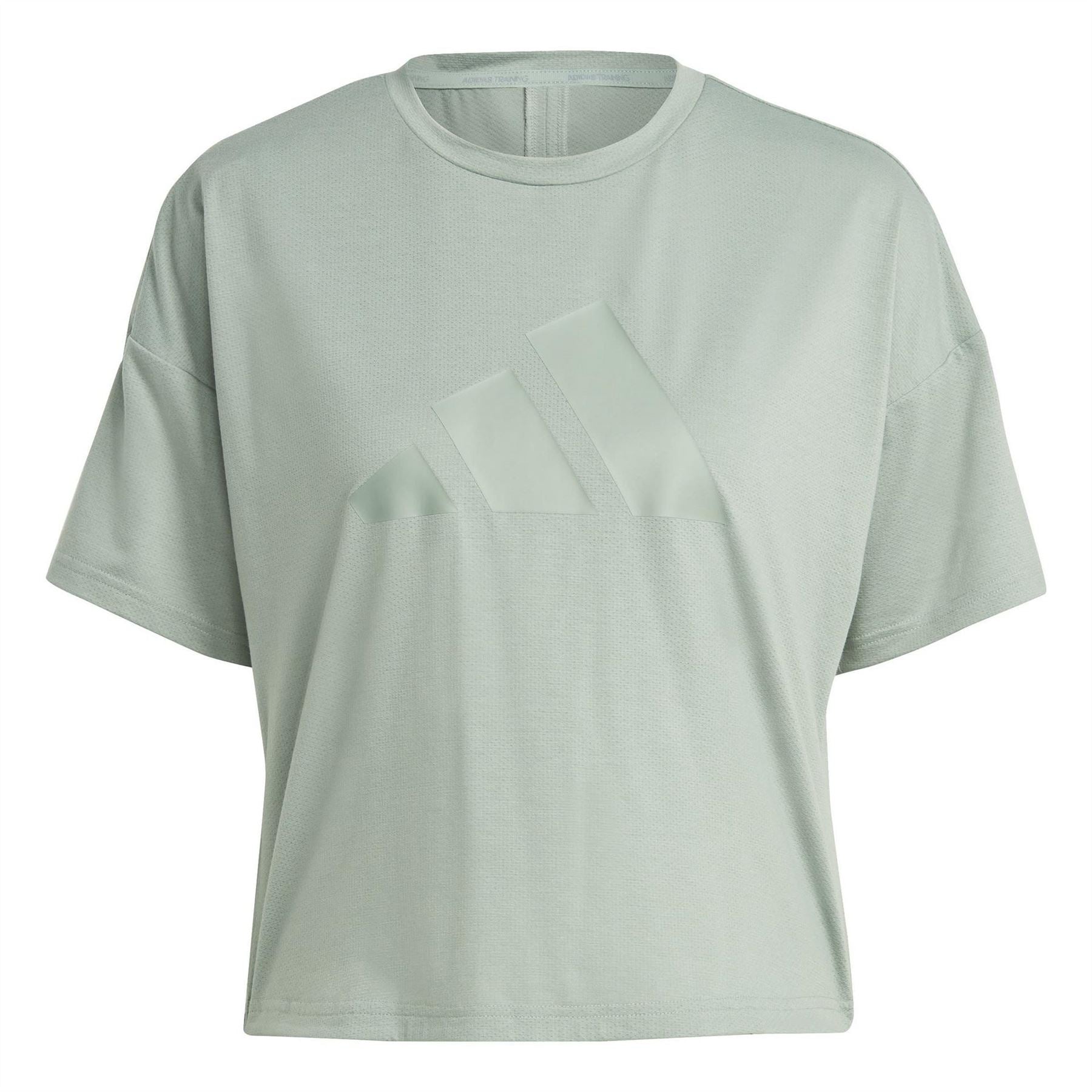 adidas Icons Logo Print Cropped T-Shirt