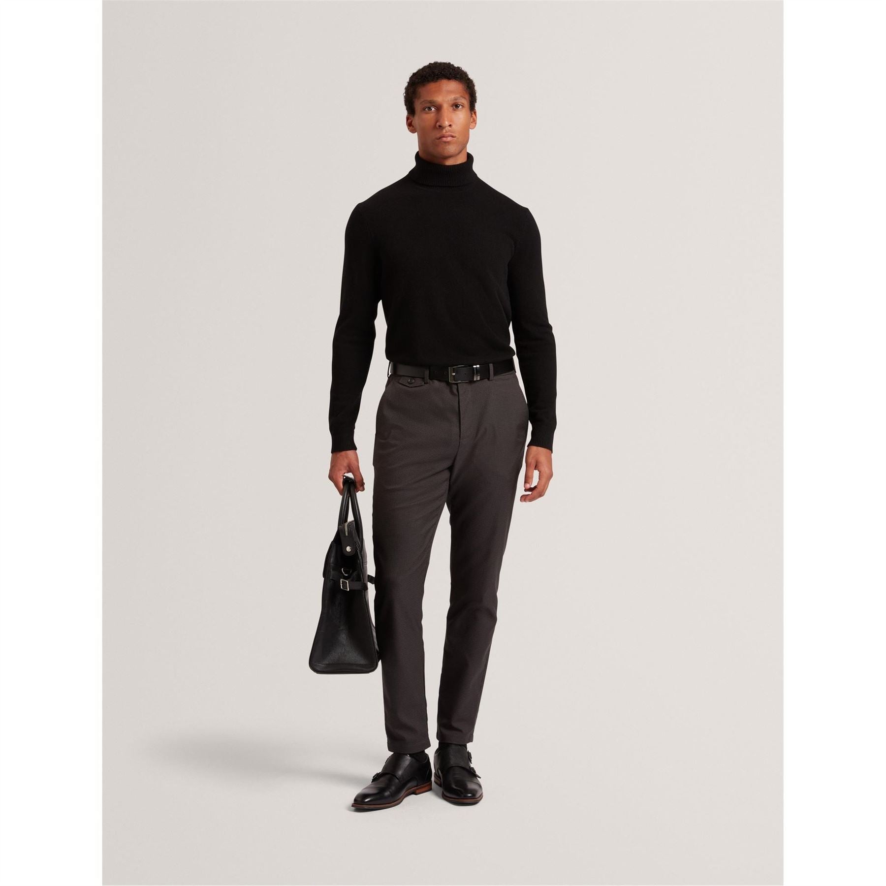 Ted Baker Houndstooth Slim Fit Trousers