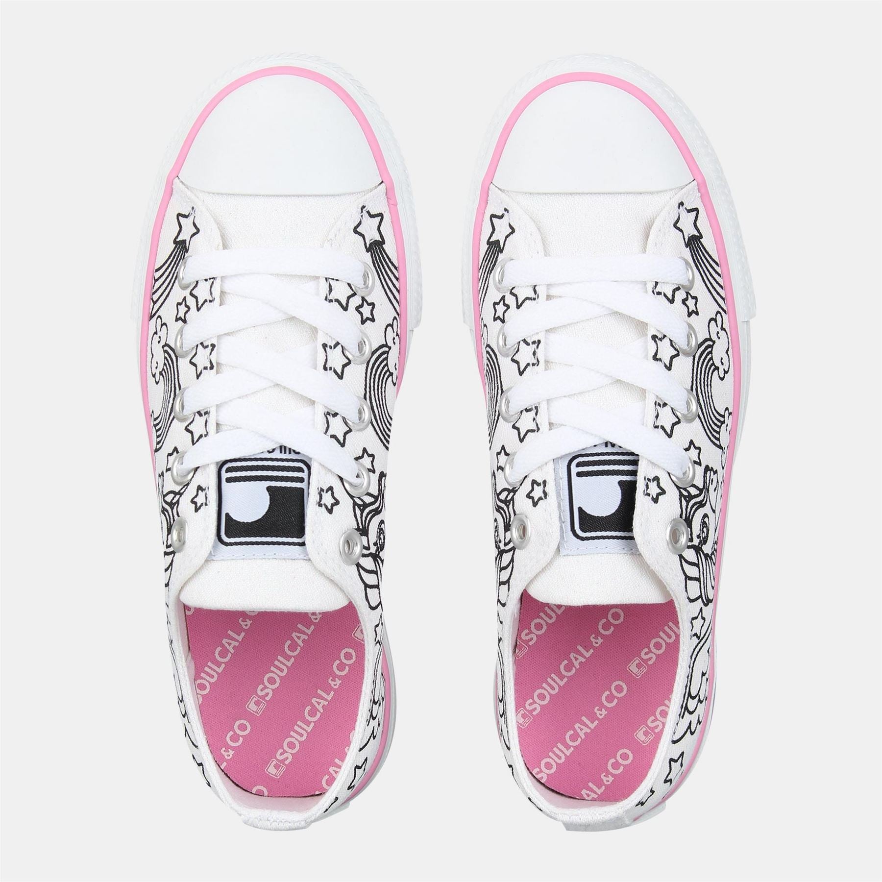 SoulCal Canvasas High Top Trainers