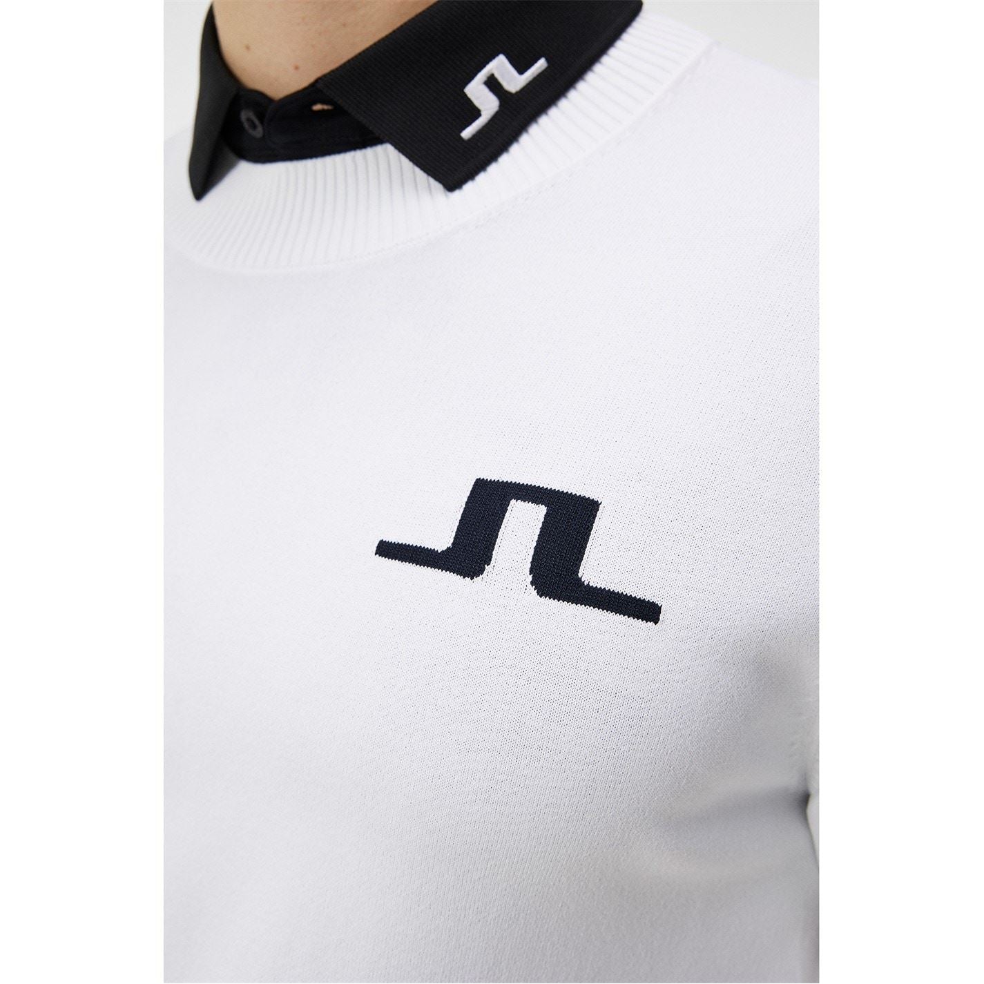 J Lindeberg Golf Gus Crew Neck Jumper