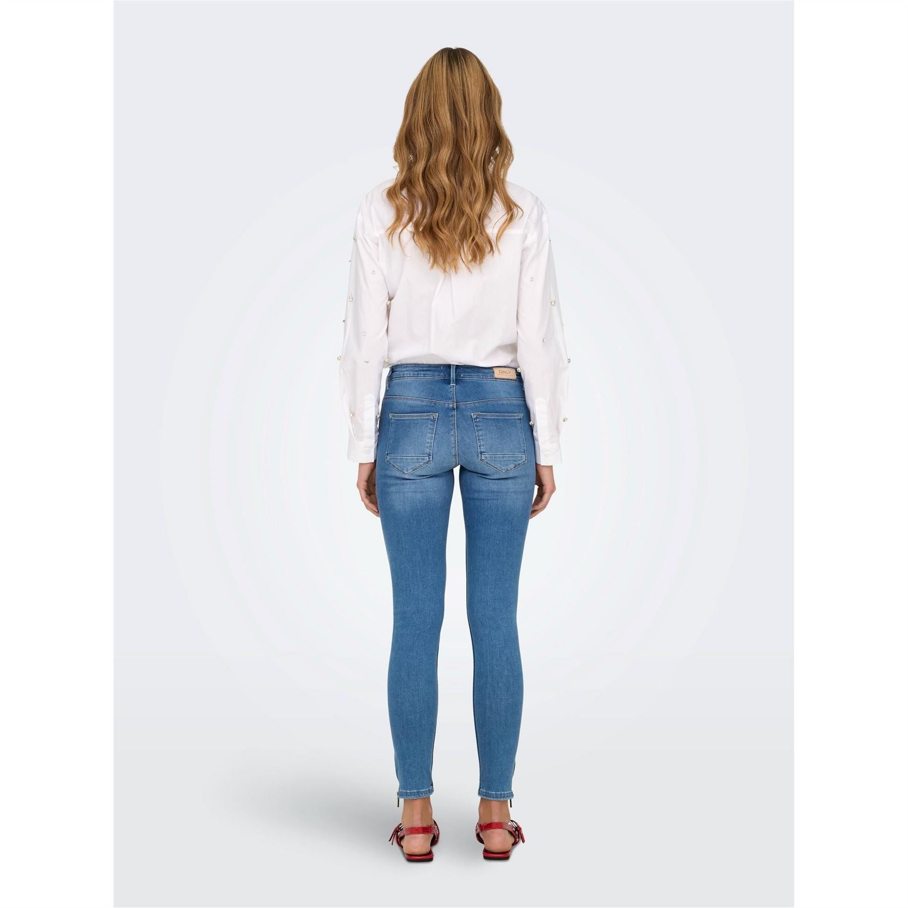 Only Five Pocket Design Skinny Jeans