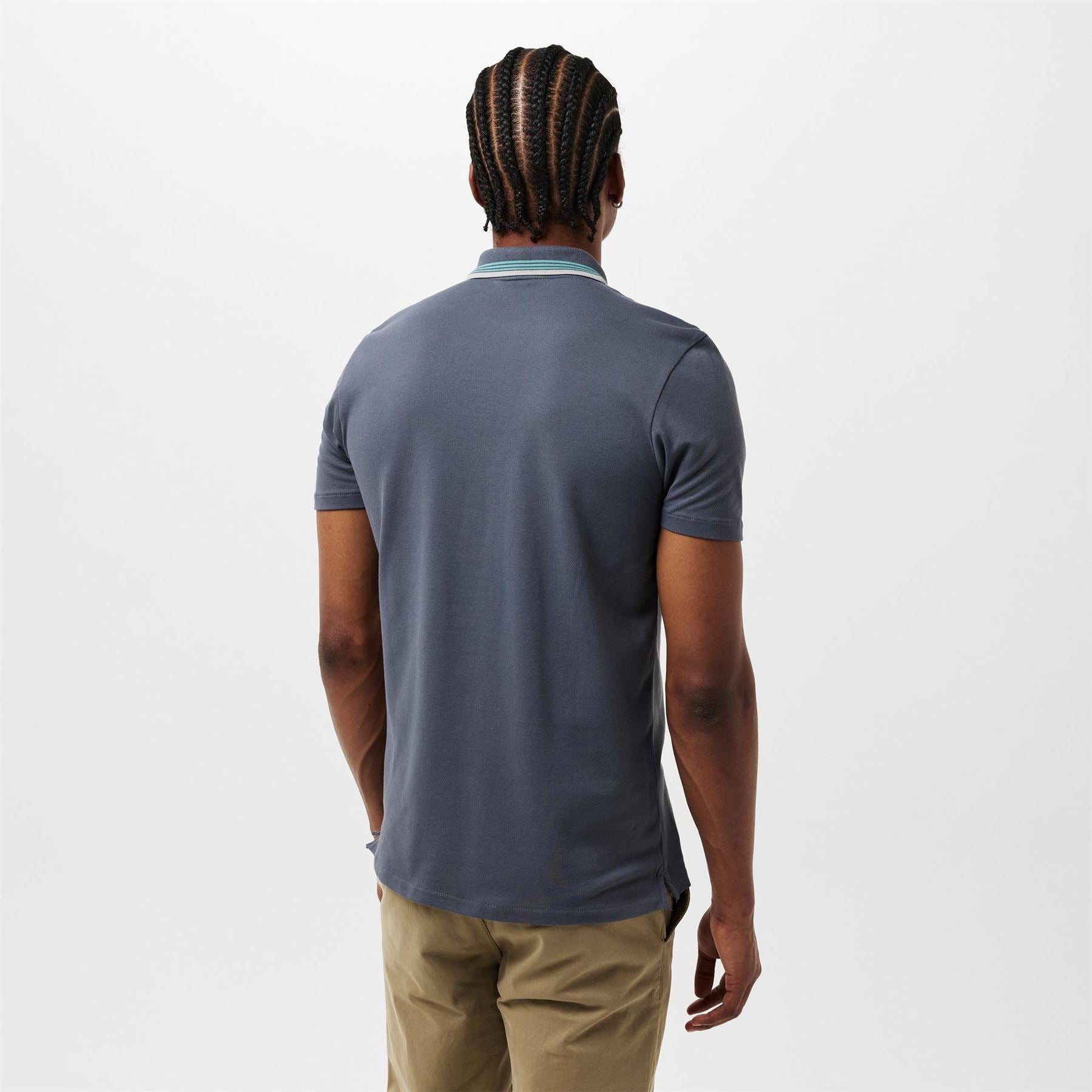 PS Paul Smith Zipped Short Sleeve Polo Shirt