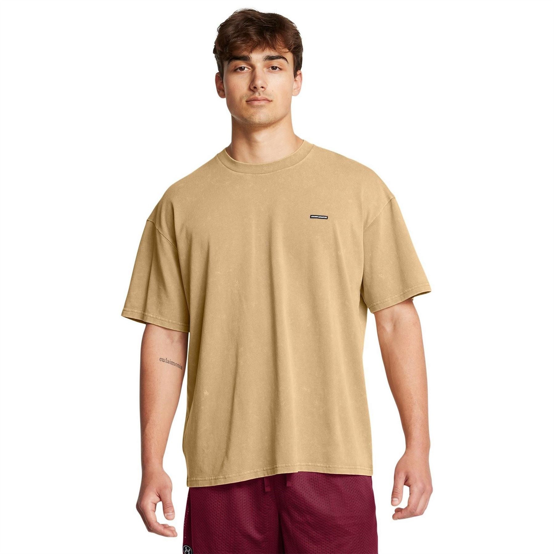 Under Armour Crew Neck Drop Shoulder Short Sleeve T-Shirt