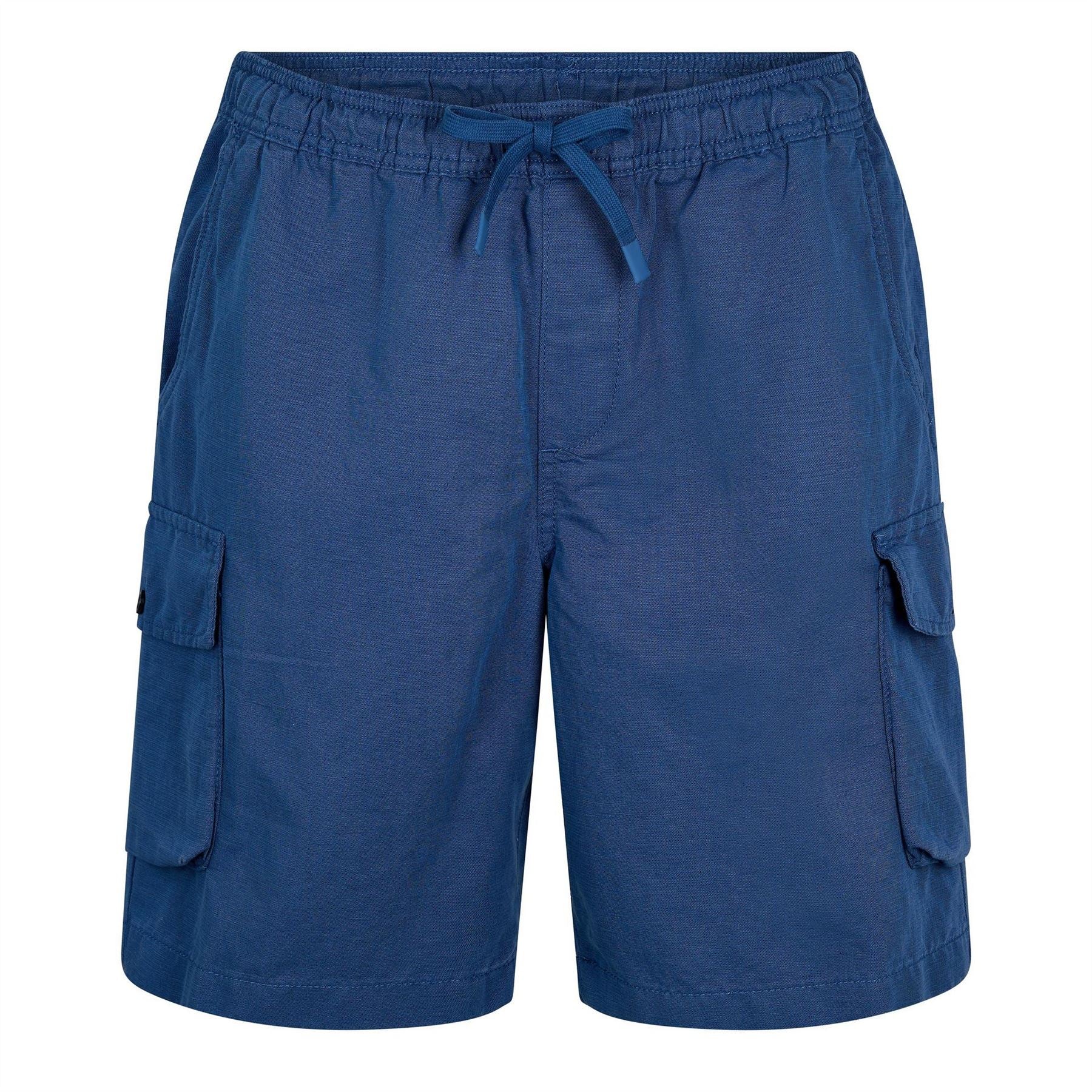 Timberland Linen Utility Cotton Dark Denim Chino Shorts