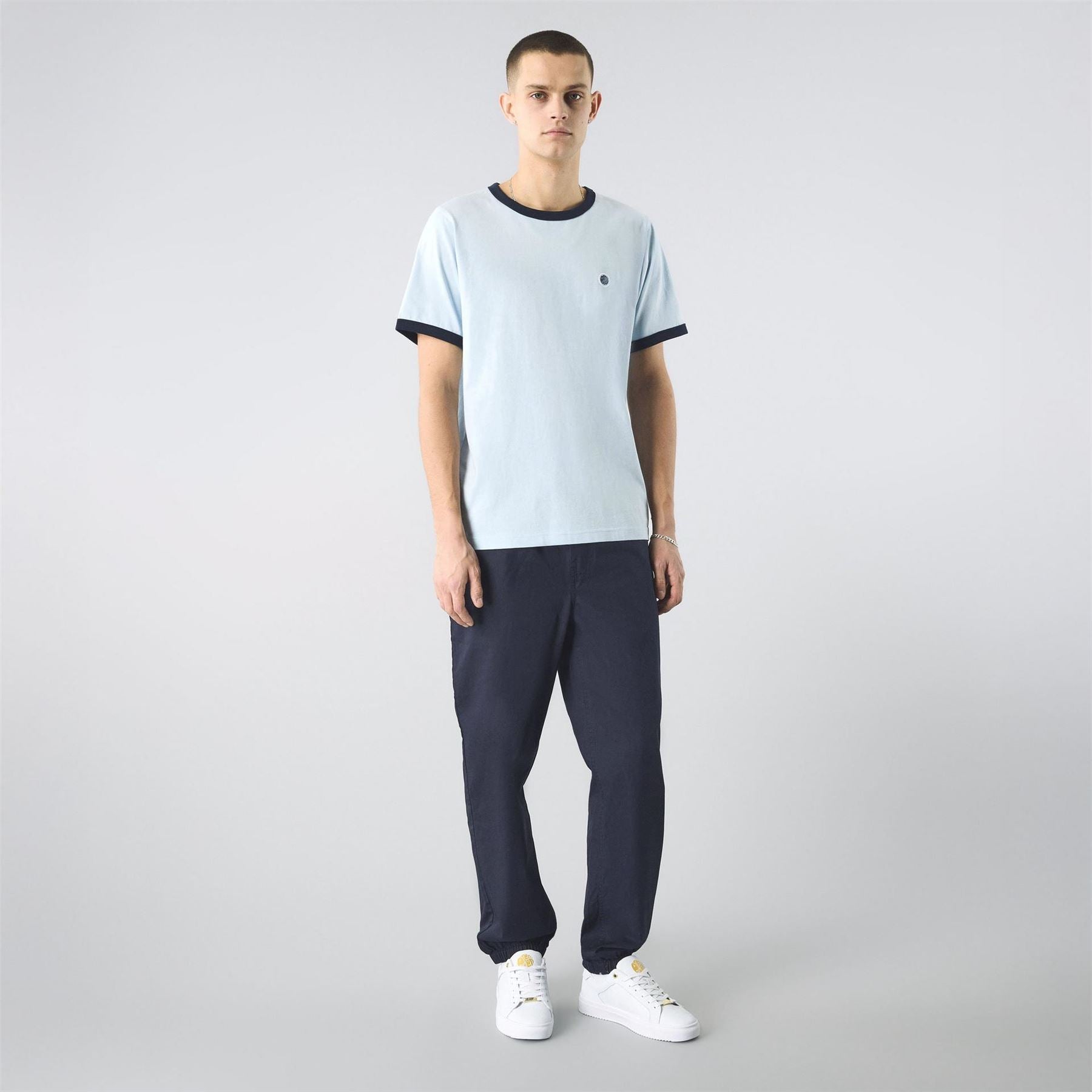 Pretty Green Eclipse Ringer Regular Fit T-Shirt