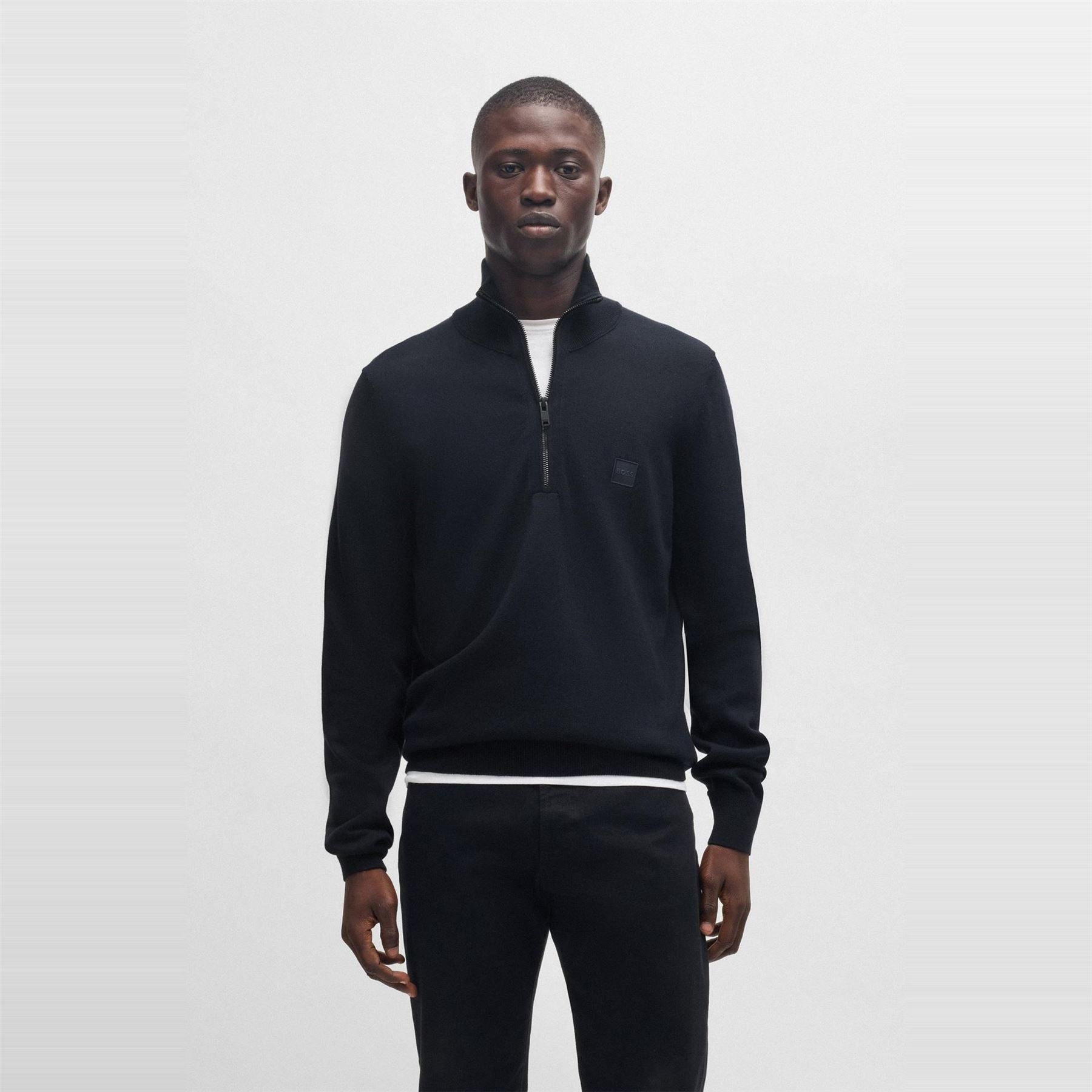 Boss  Hbo Kanobix Quarter Zipped Sweater