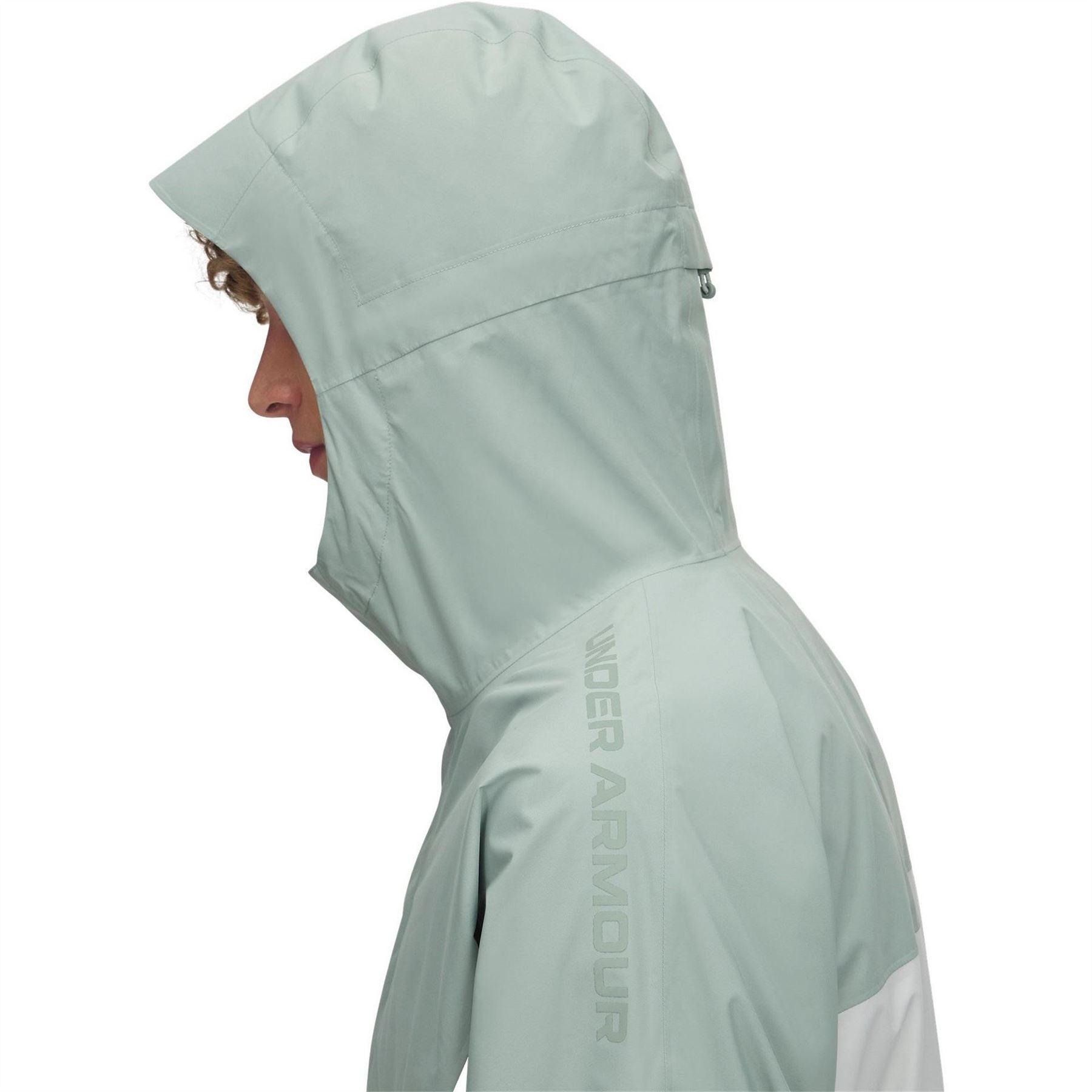 Under Armour Cloudstrike Waterproof Half Zip Packable Rain Anorak