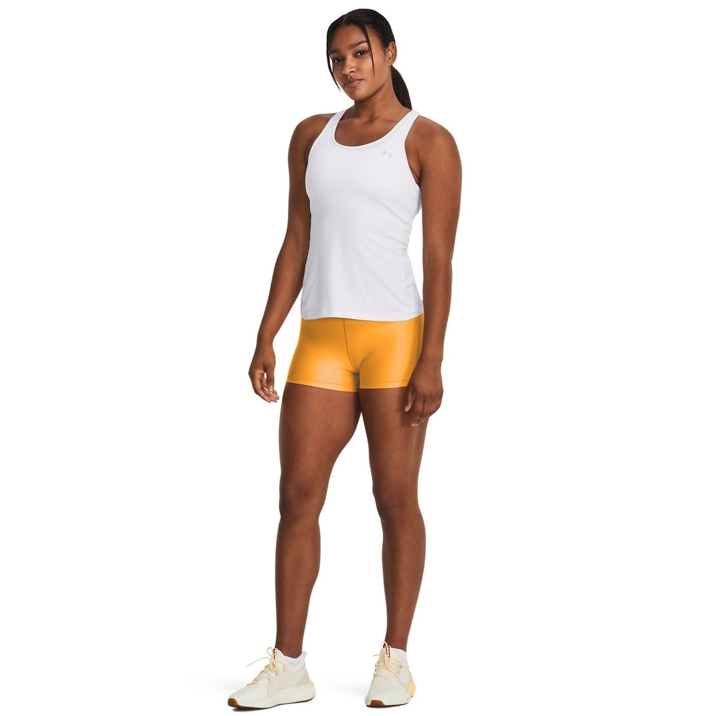 Under Armour Womens Heatgear Mid Shortsy Shorts