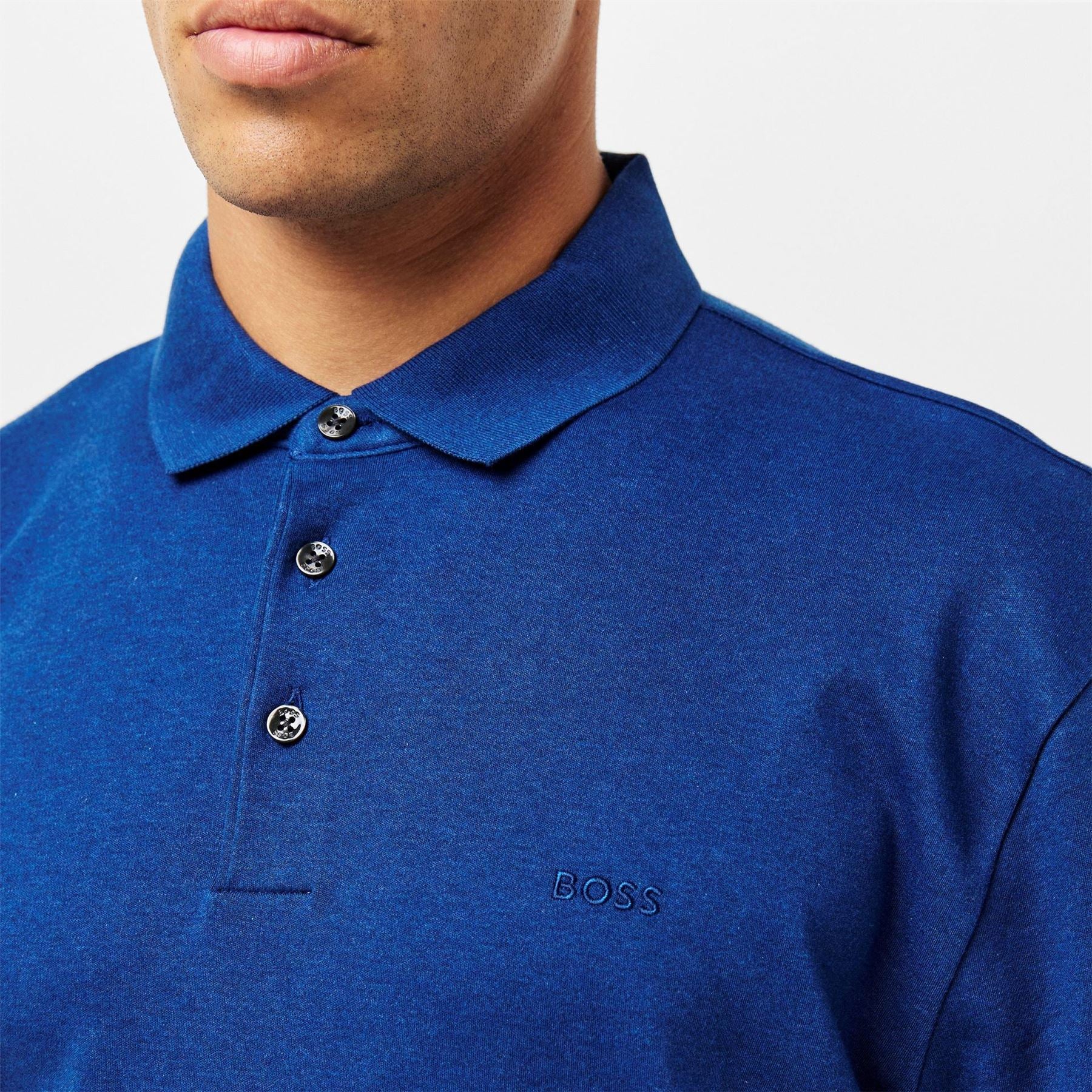 Boss Pado 30 Long Sleeve Polo Shirt