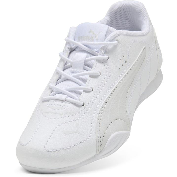Puma Low Top Round Toe Flat Heel Sneakers