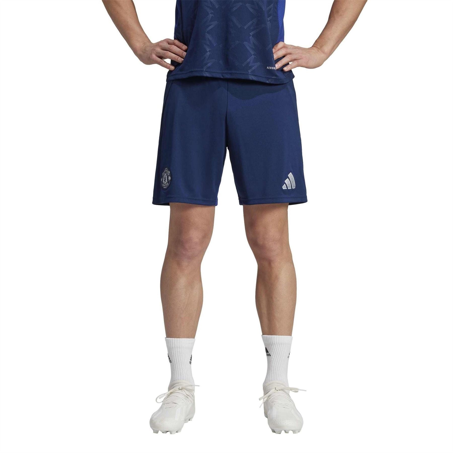 adidas Mens Mufc A Sho Football Shorts