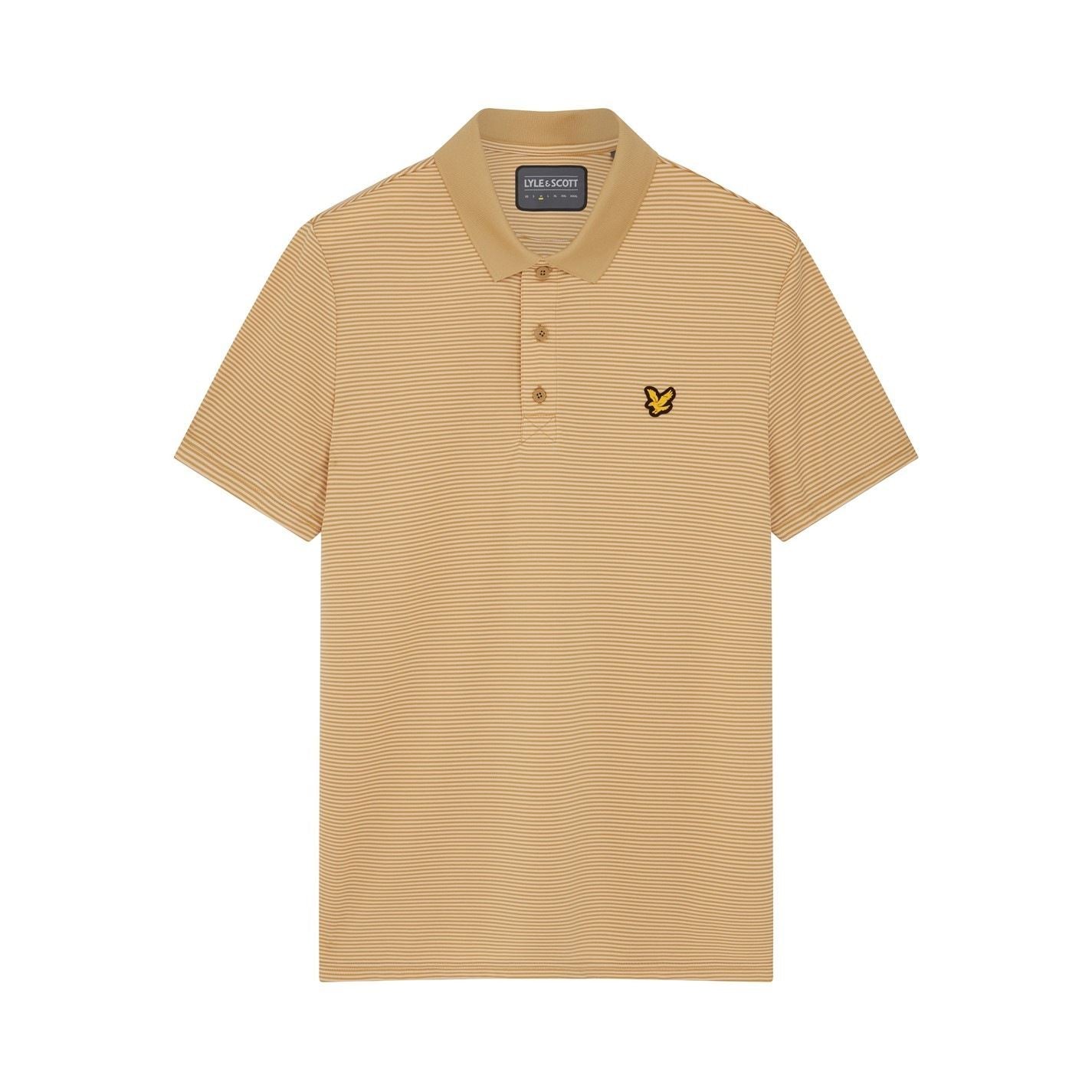 Lyle and Scott Golf Micro Regular Fit Athletic Shirt