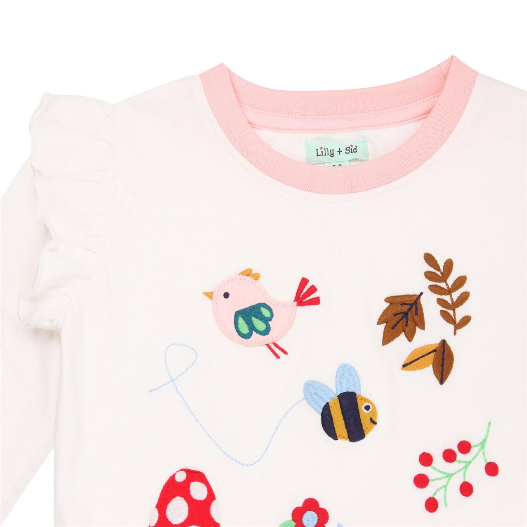Lilly and Sid Regular Fit Woodland Walks T-Shirt