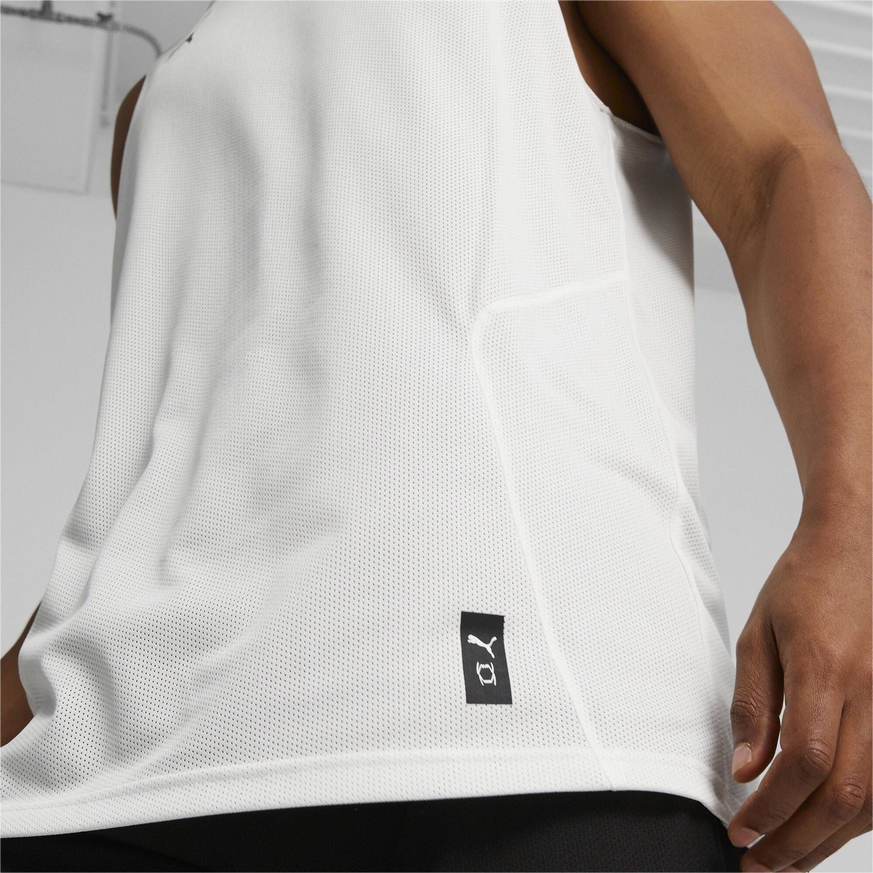 Puma Hoops Team Reverse Practice Performance Basketball Jersey