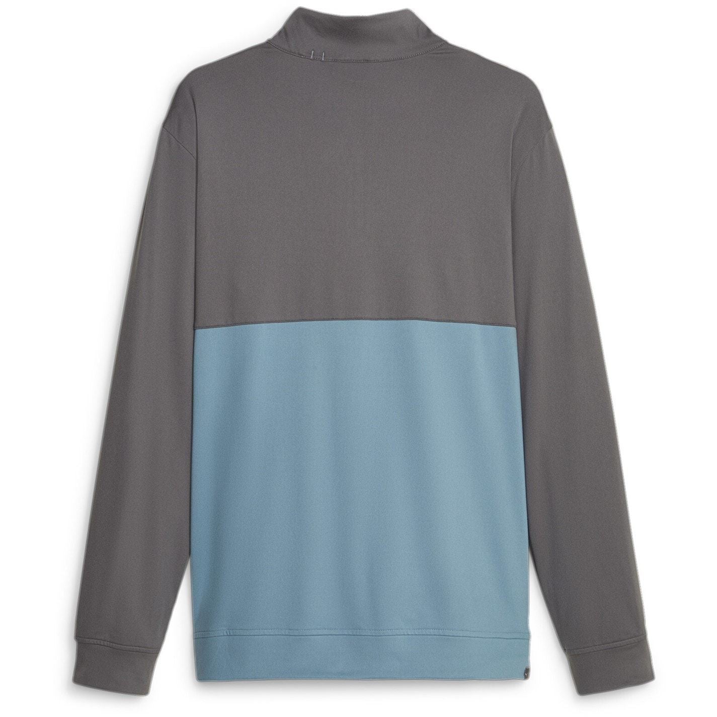 Puma Colourblock Zip Neck Regular Fit Sweatshirt