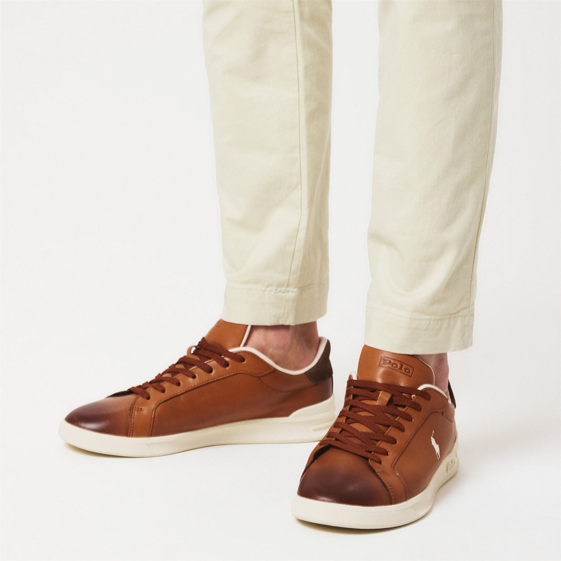 Polo Ralph Lauren Heritage Court Low Top Trainers
