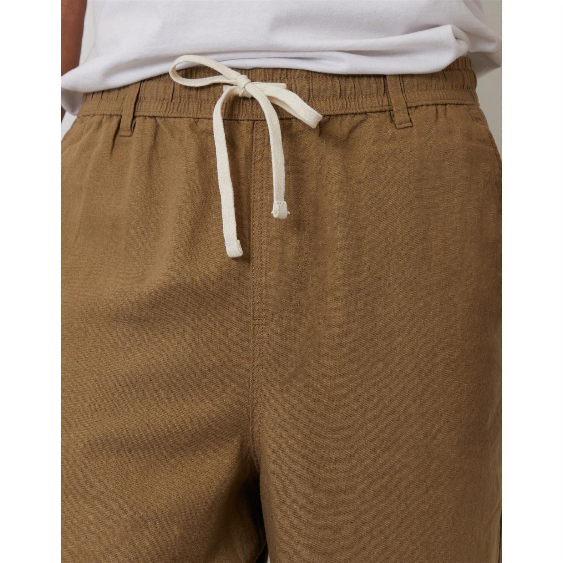Threadbare Mrcny Lin Solid Patterned Straight Trousers