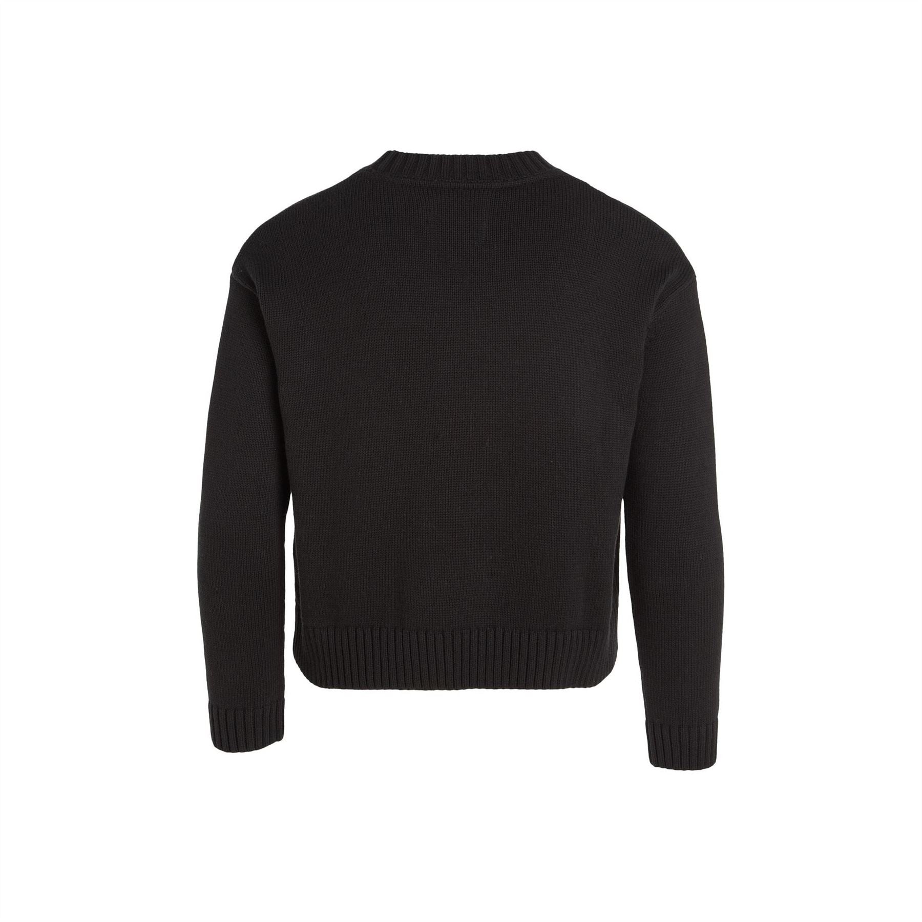 Calvin Klein Jeans Monogram Crew Neck Long Sleeve Sweater