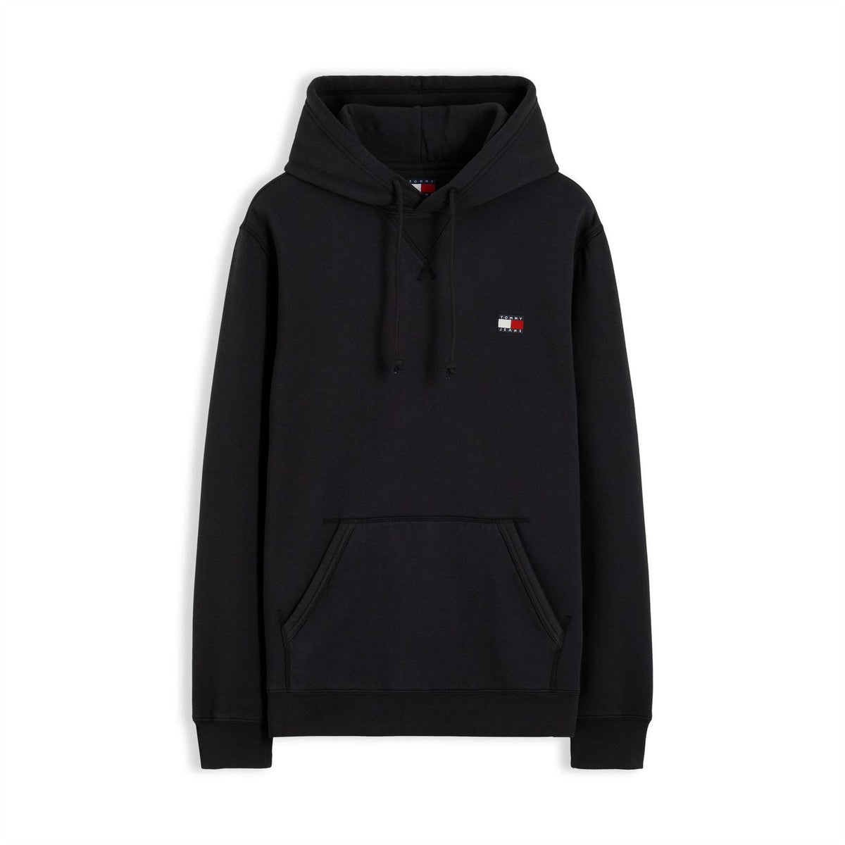 Tommy Jeans Badge Cotton Over The Head Hoodie
