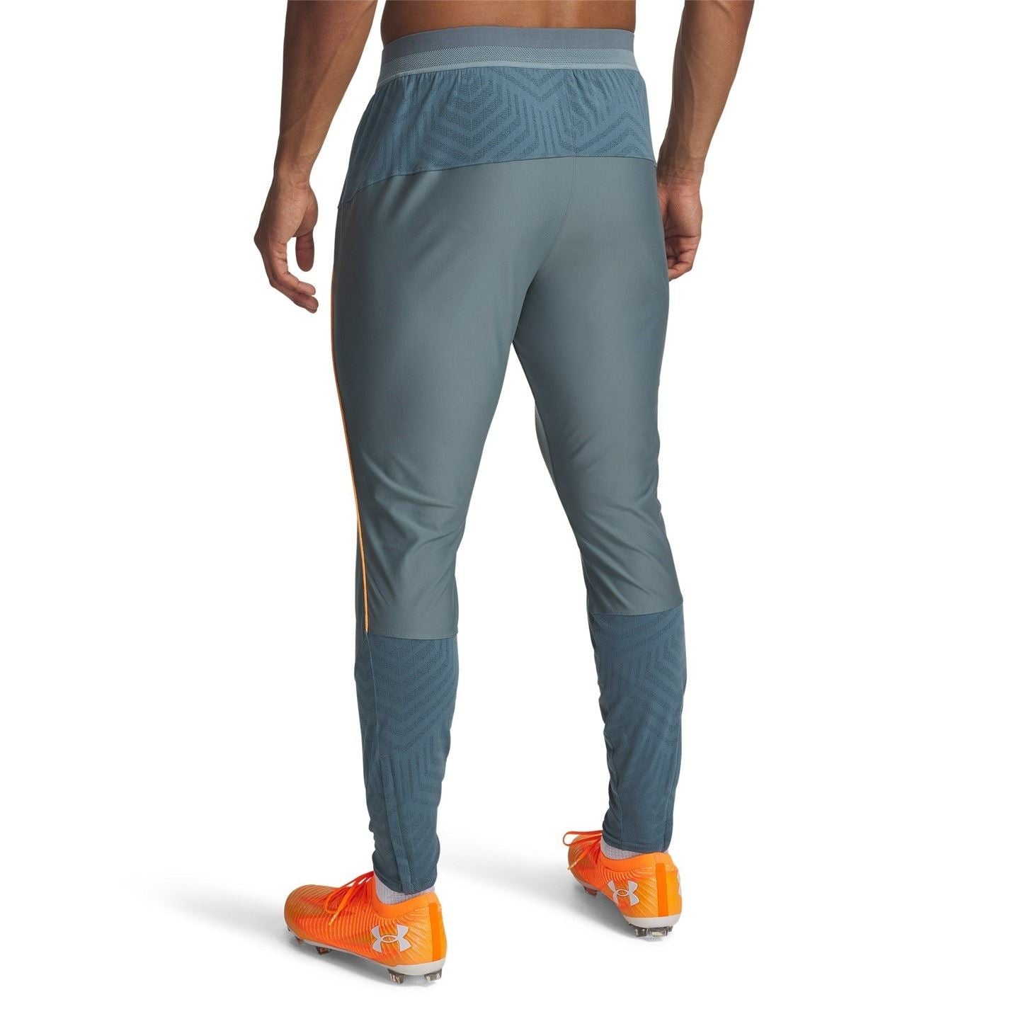 Under Armour Chal Pro Solid Patterned Slim Track Pants