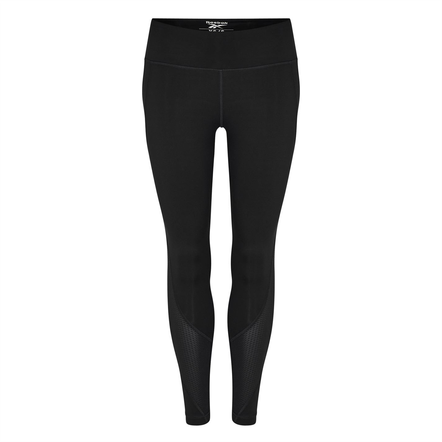 Reebok Womens Workout Ready Mesh Leggings Gym Legging