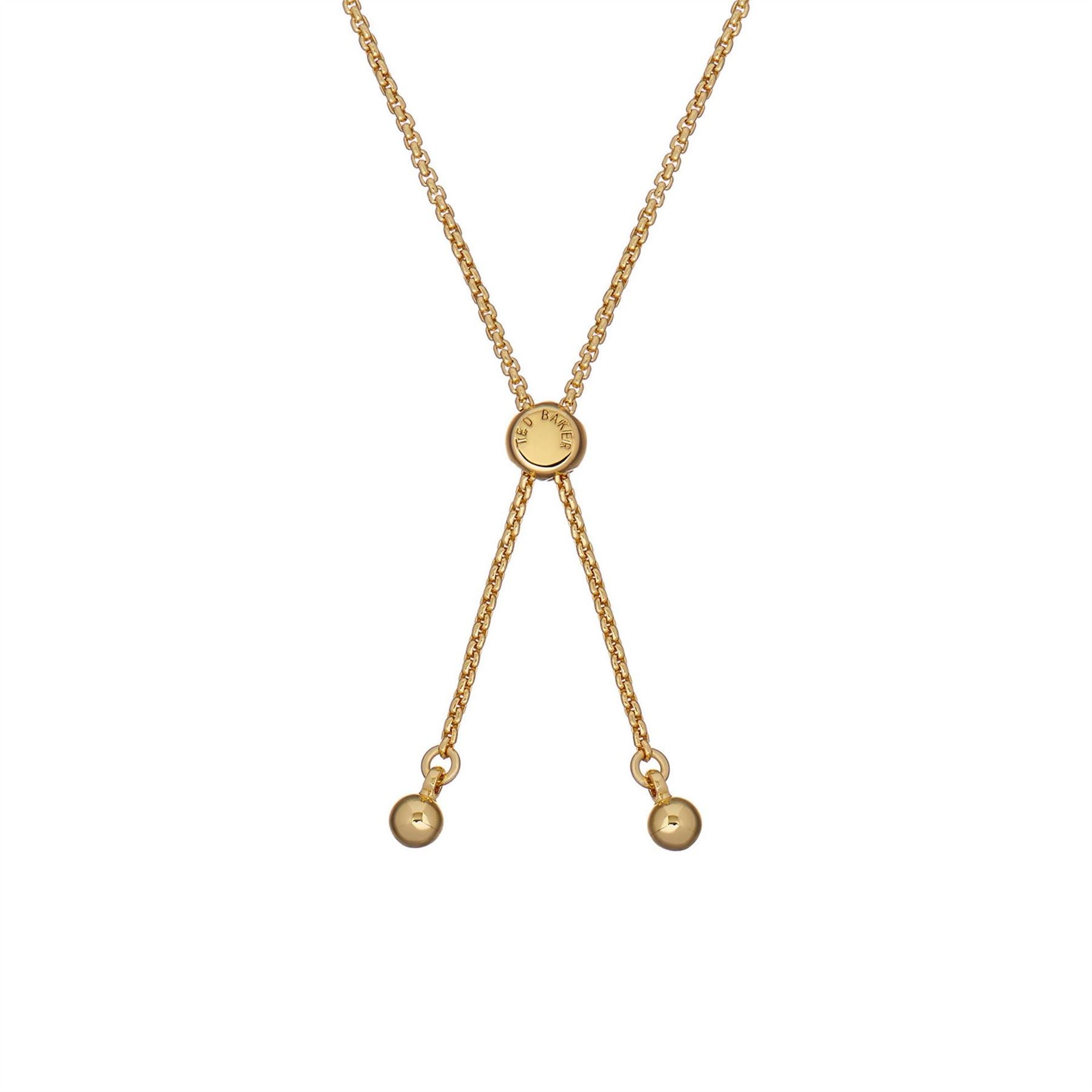Ted Baker Breena Chain Bracelet with Engraved Logo
