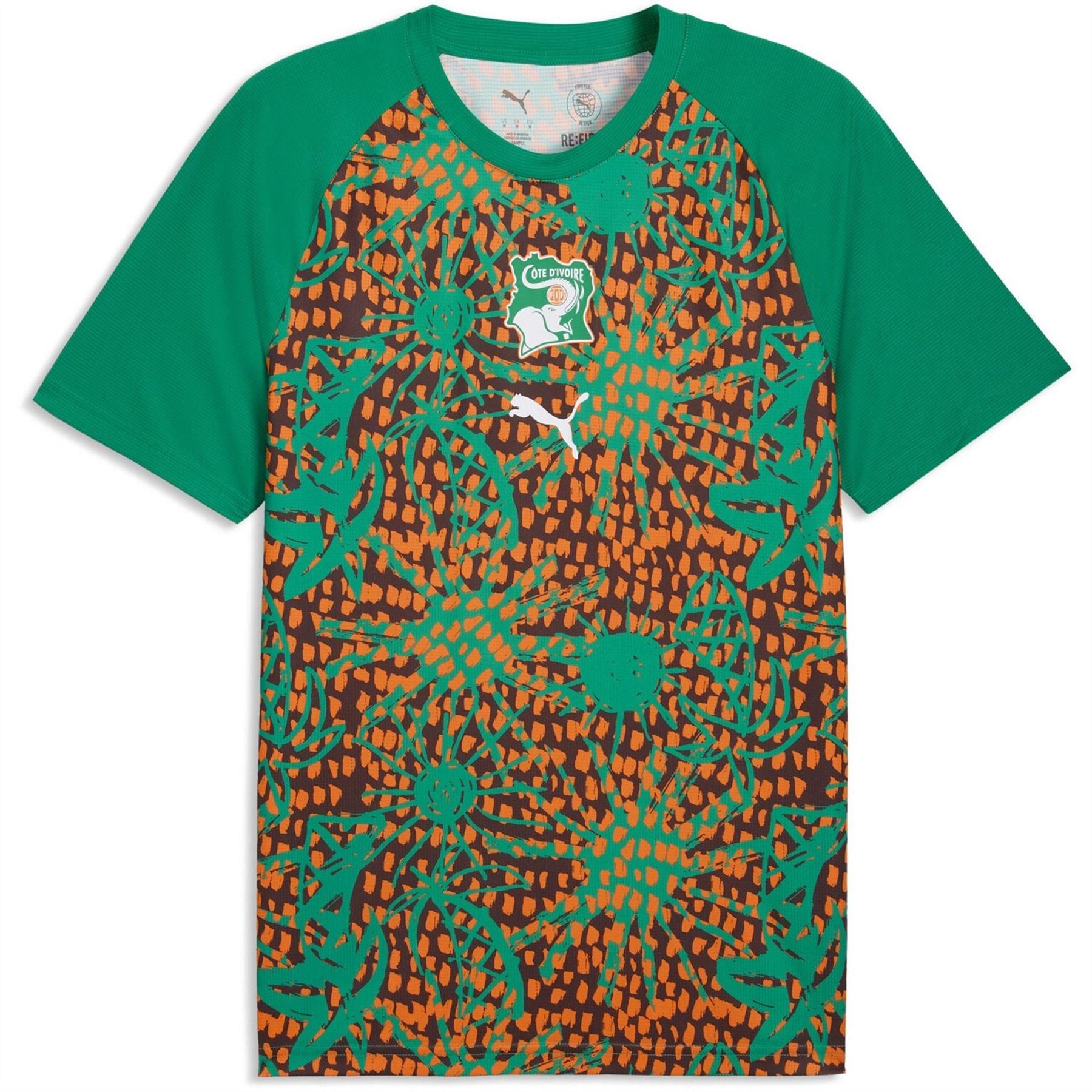 Puma Ivory Coast Warm Up Shirt World Cup 2026