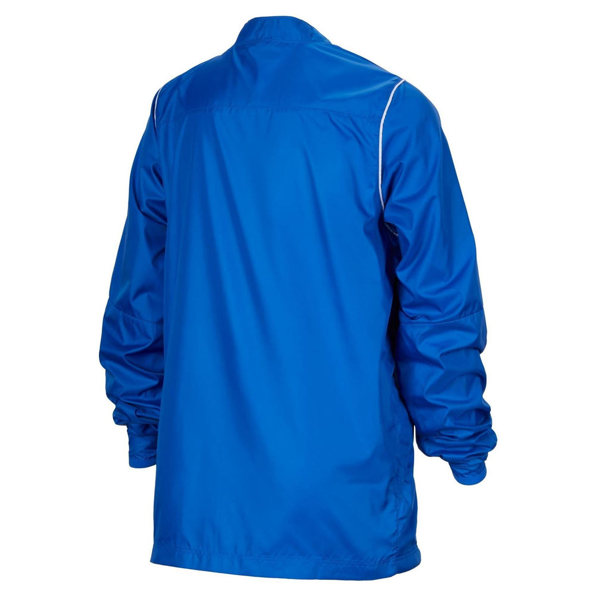 Nike Solid Patterned Rain Jacket with Side Stripes