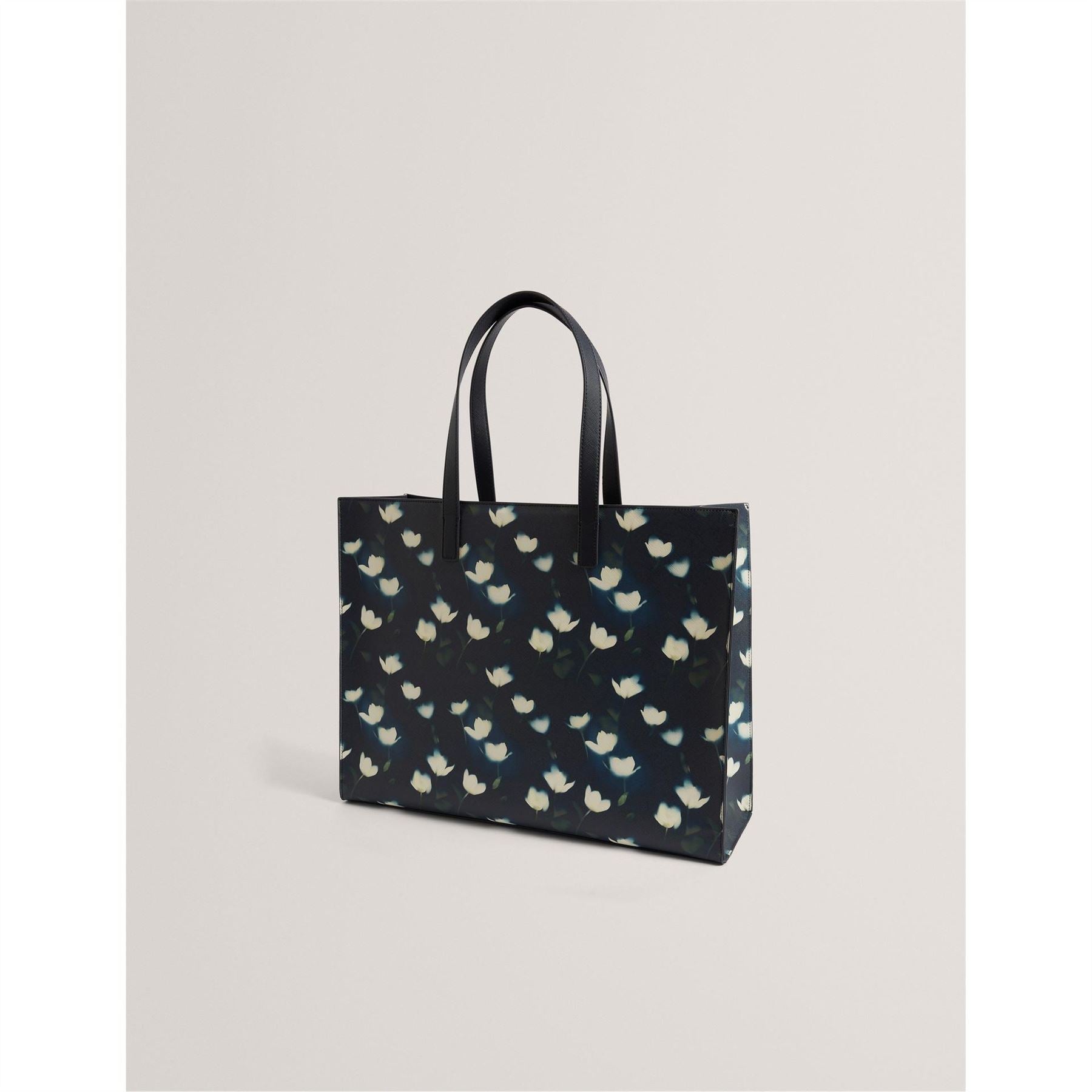 Ted Baker XL Print Icon Floral Patterned Tote with Logo