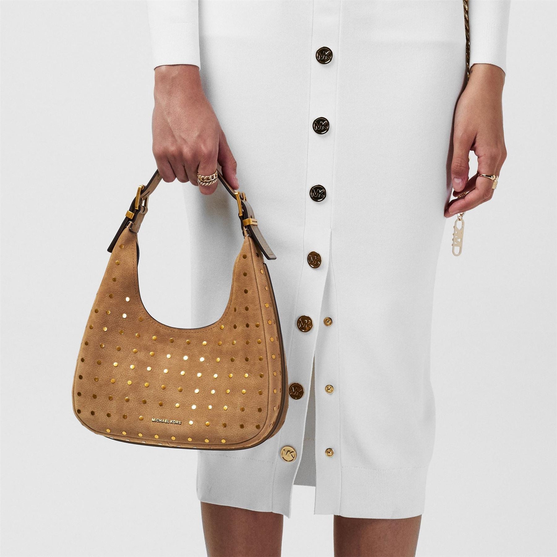MICHAEL Michael Kors Nolita Leather Hobo Bag