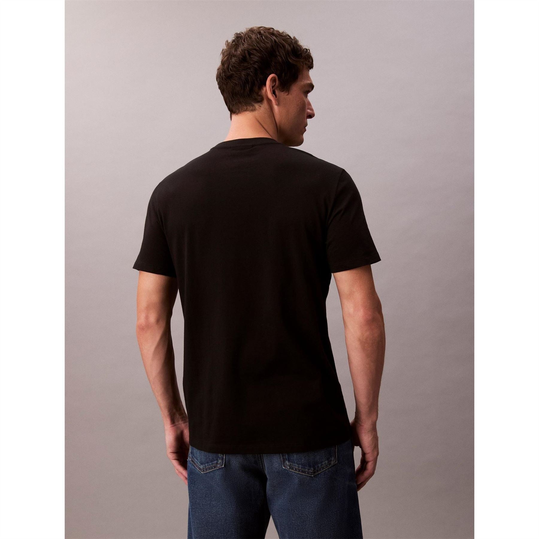 Calvin Klein Jeans Box Crew Neck Short Sleeve T-Shirt