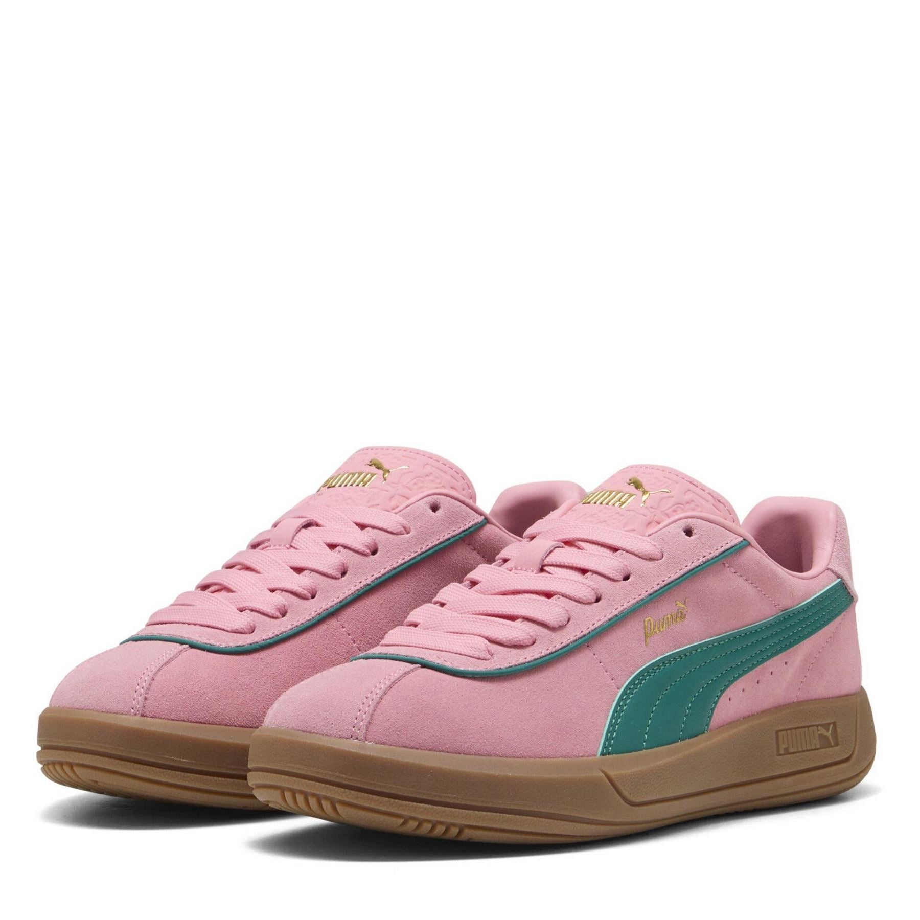 Puma Club Klassika Low Top Flat Heel Sneakers
