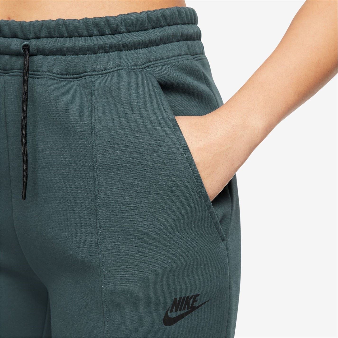 Nike Womens Sportswear Tech Fleece Mid Rise Joggers