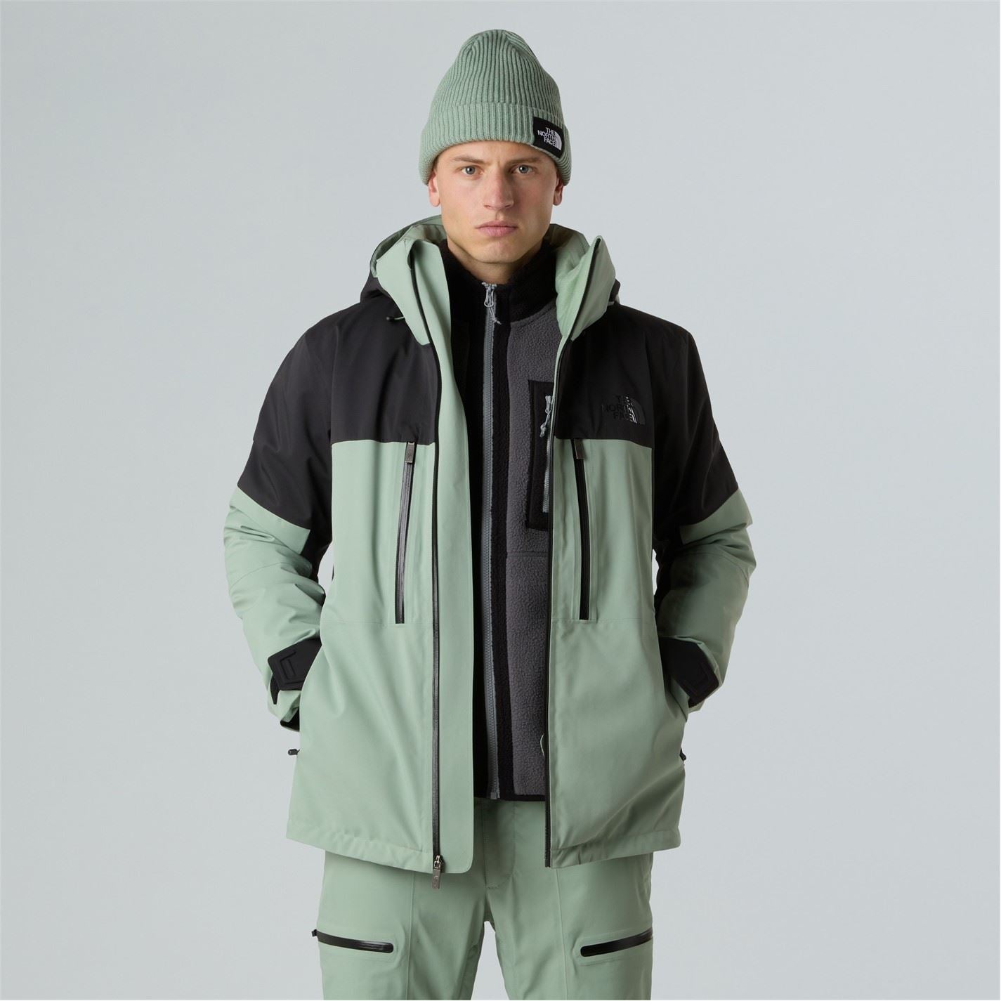 The North Face Chakal Hooded Color Block Ski Jacket