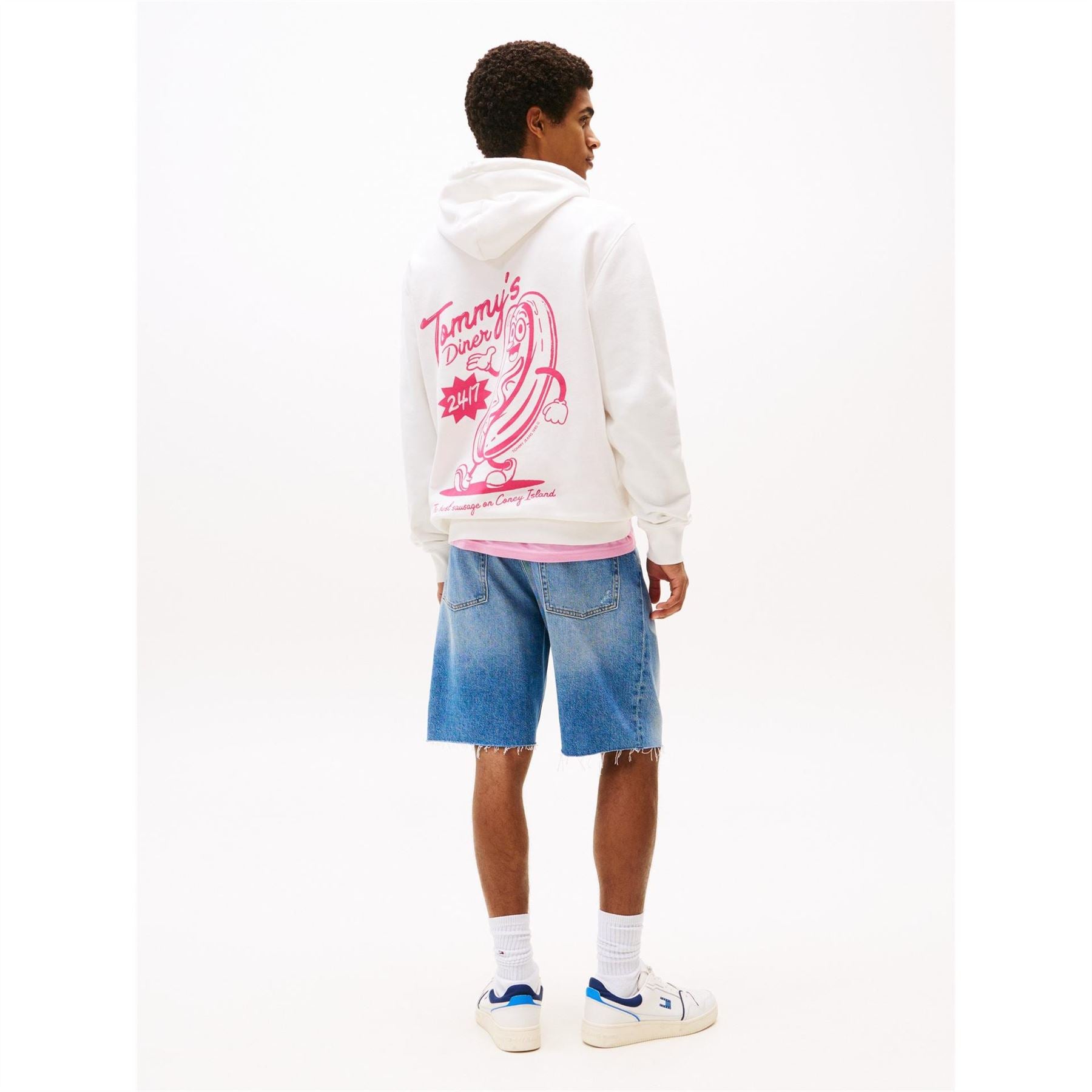 Tommy Jeans Regular Fit Large Genie Hooded Sweatshirt