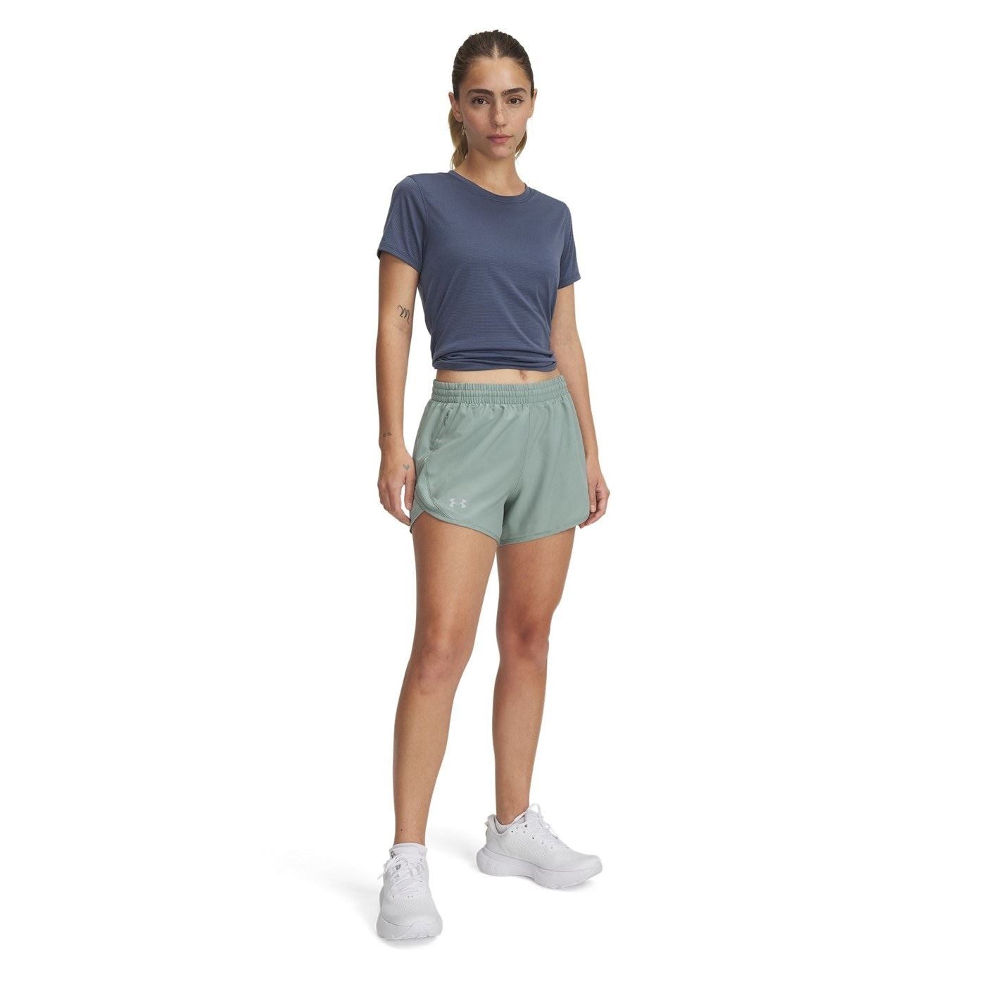 Under Armour Womens Armour Ua Fly By 3 Shorts Gym Shorts