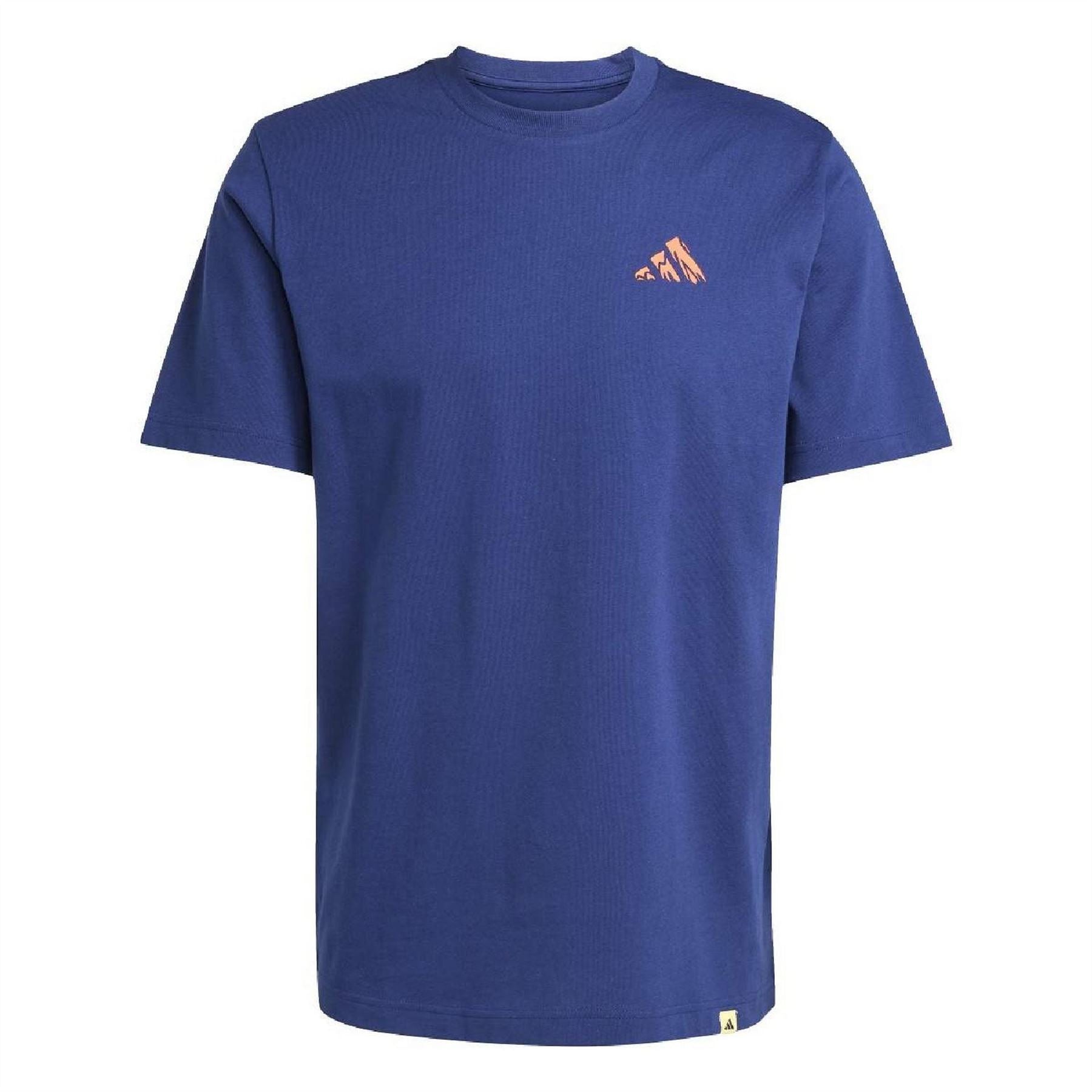 adidas Doodle Hunt Graphic Crew Neck Short Sleeve T-Shirt