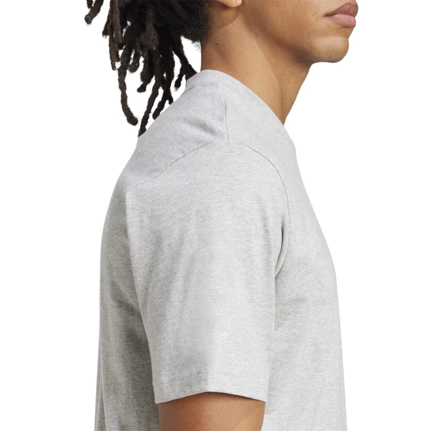 adidas Mens Essentials Single Jersey Logo T-Shirt