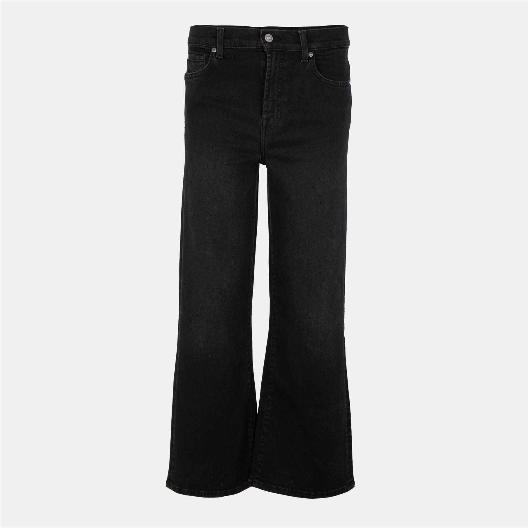7 For All Mankind Cropped Alexa Straight Leg Jeans
