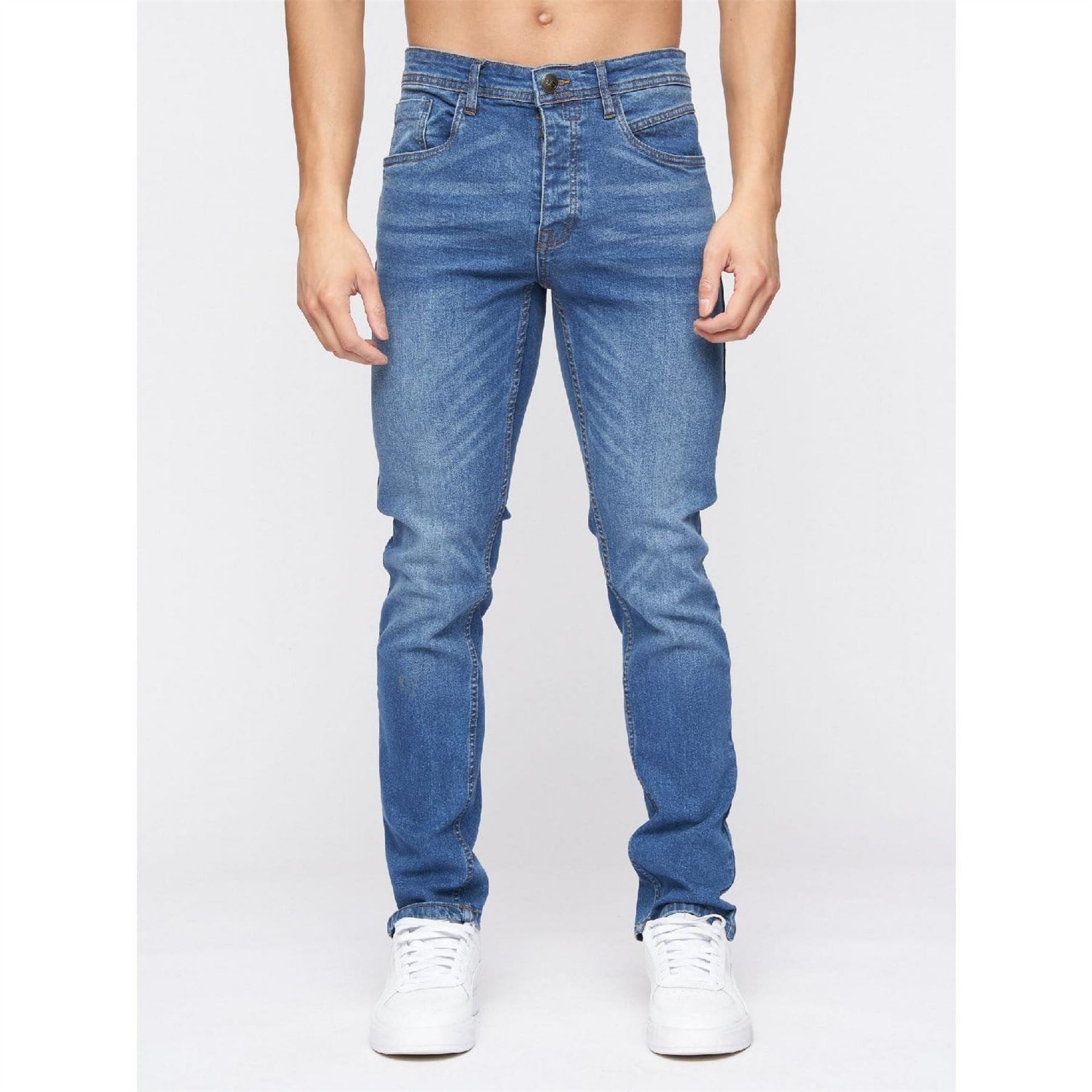 Crosshatch Slim Fit Jeans